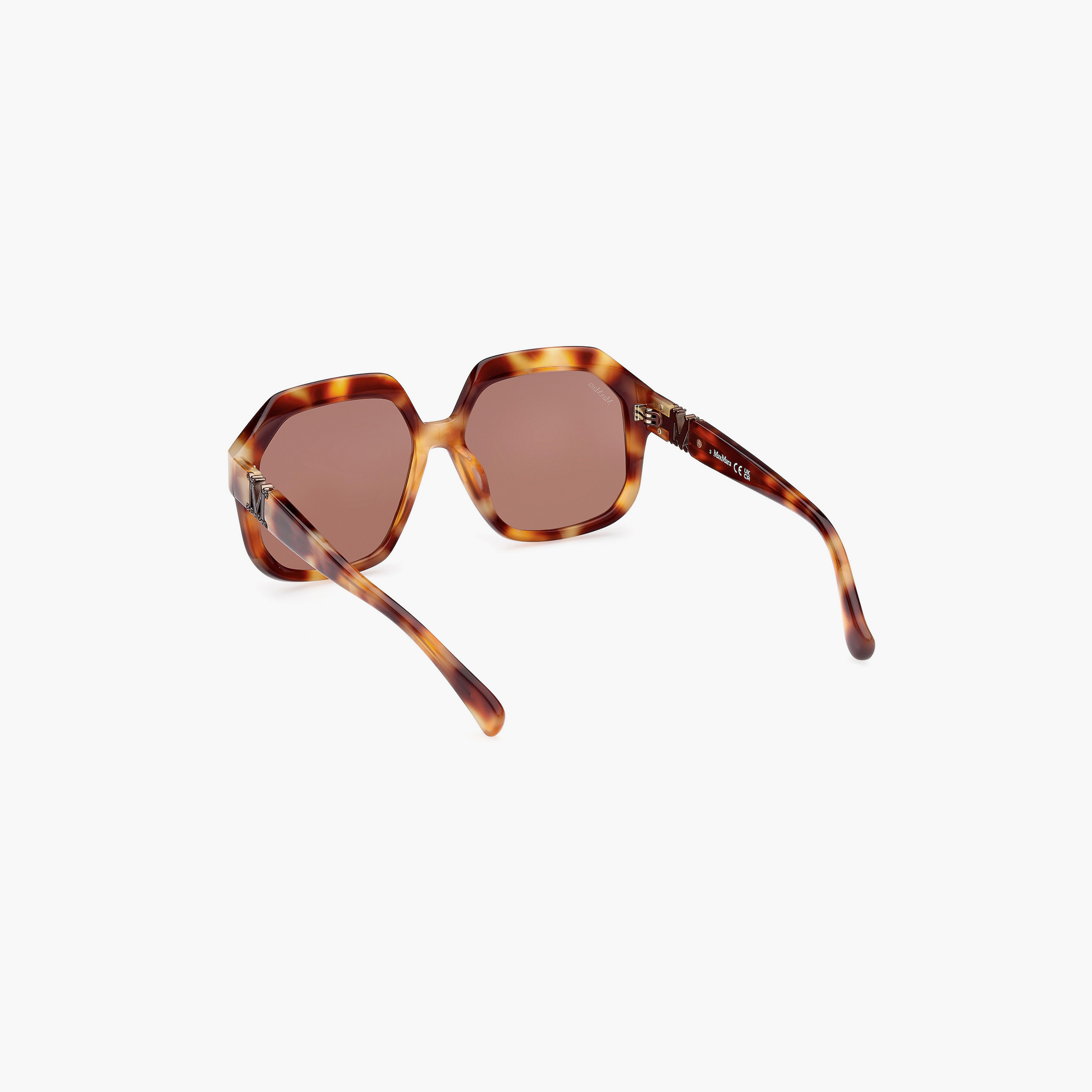 نظارة شمسية من ماكس مارا بعدسات بنية مربعة للنساء MM005653E57-women-sunglasses-image-4