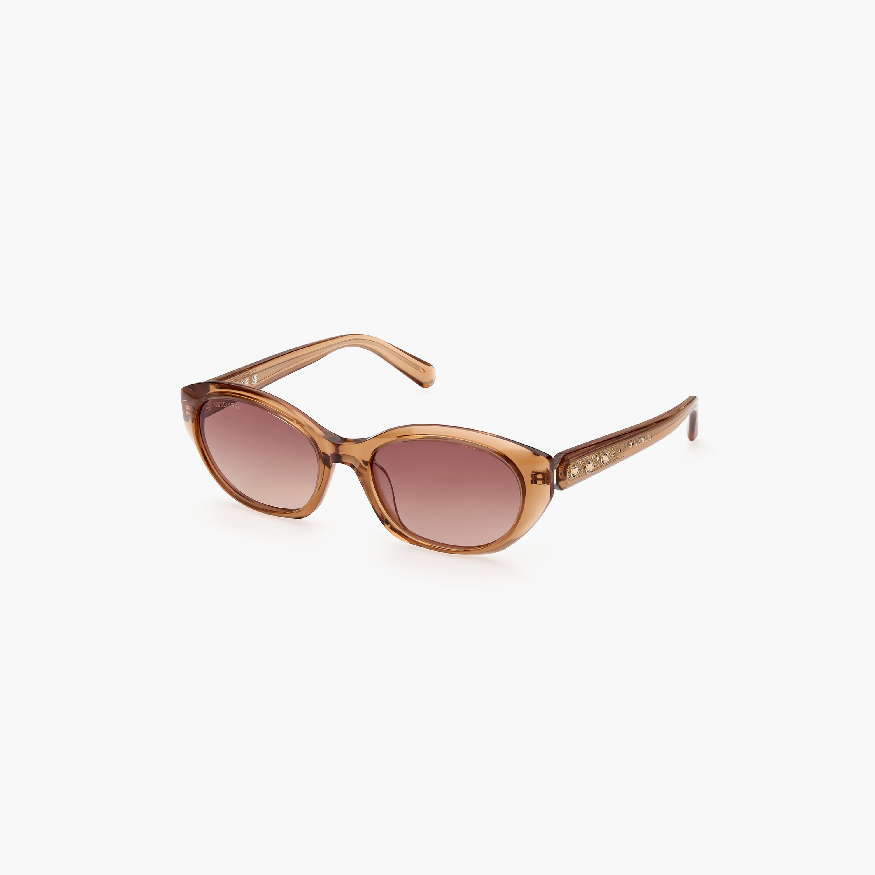 Swarovski Brown Gradient outlets Sunglasses