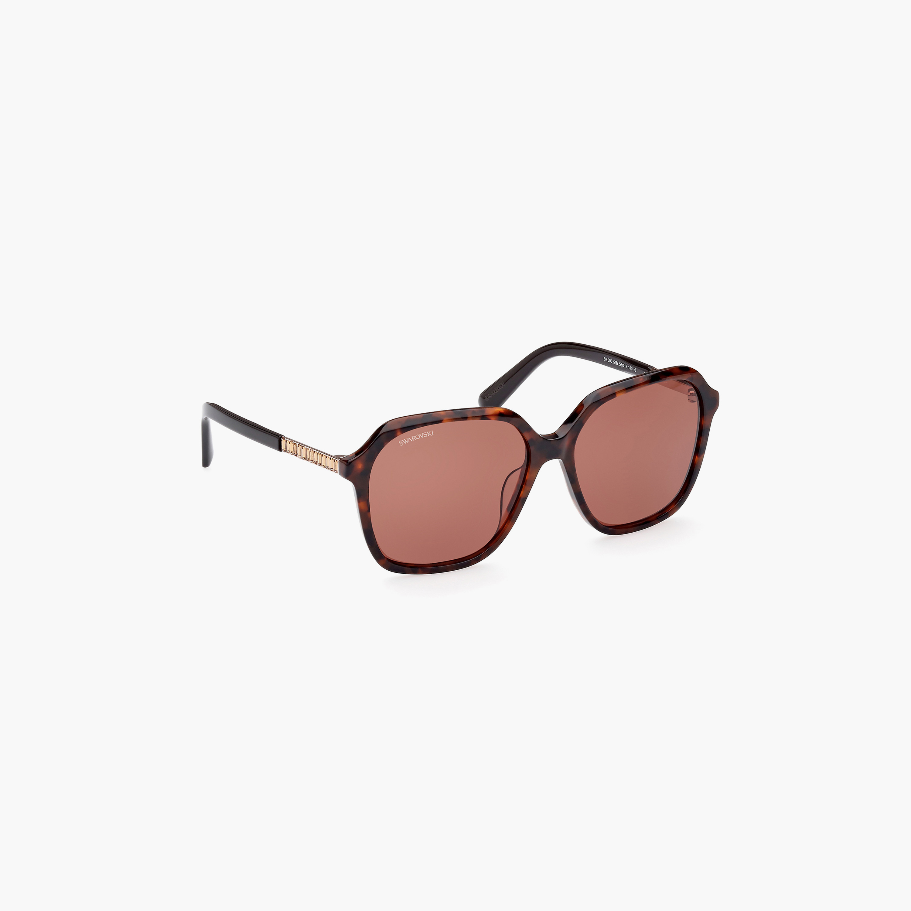 Swarovski Women Brown Lens Square Sunglasses - SK039052N56-women-sunglasses-image-2