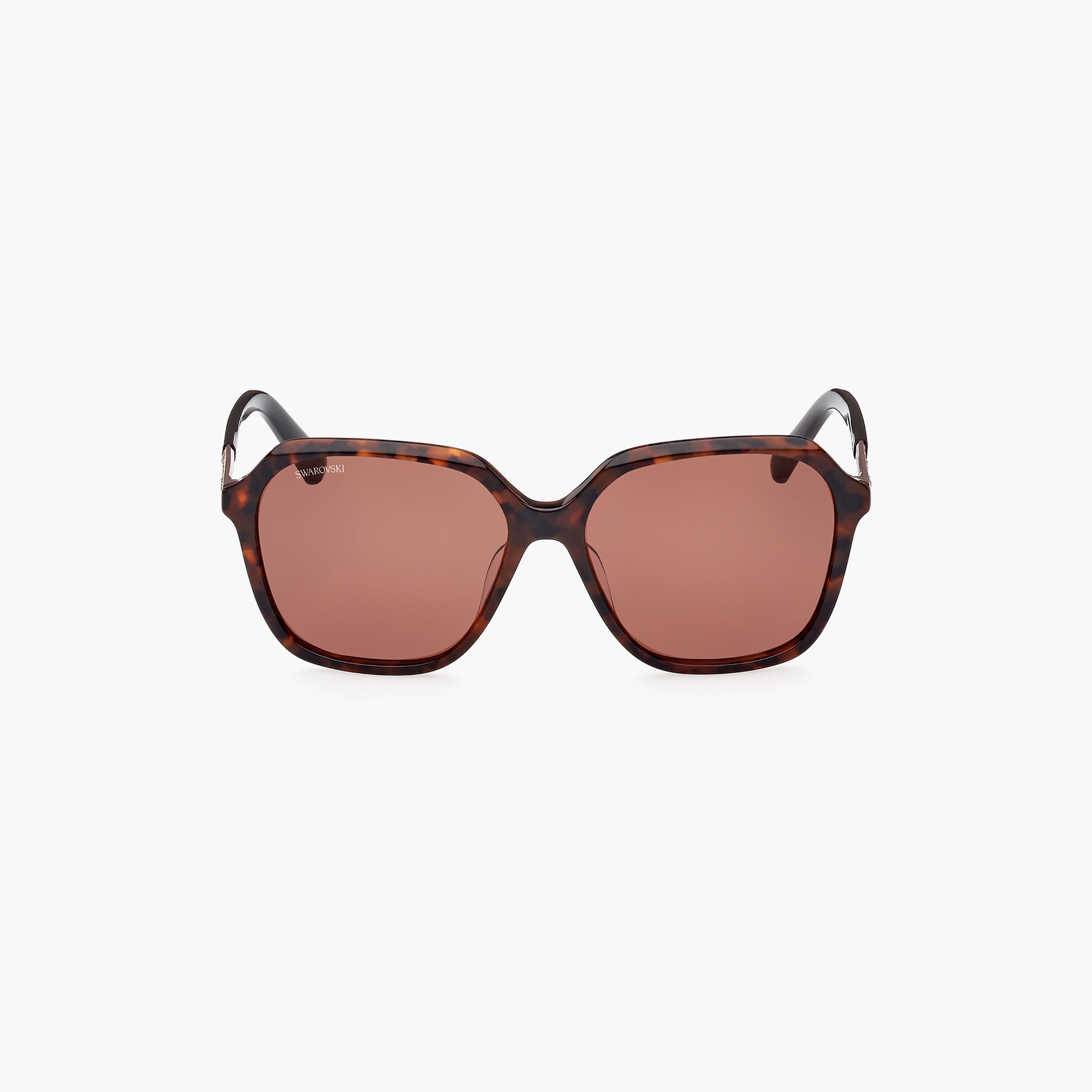 نظارة شمسية من سواروفسكي بعدسات بنية مربعة للنساء SK039052N56-women-sunglasses-image-3
