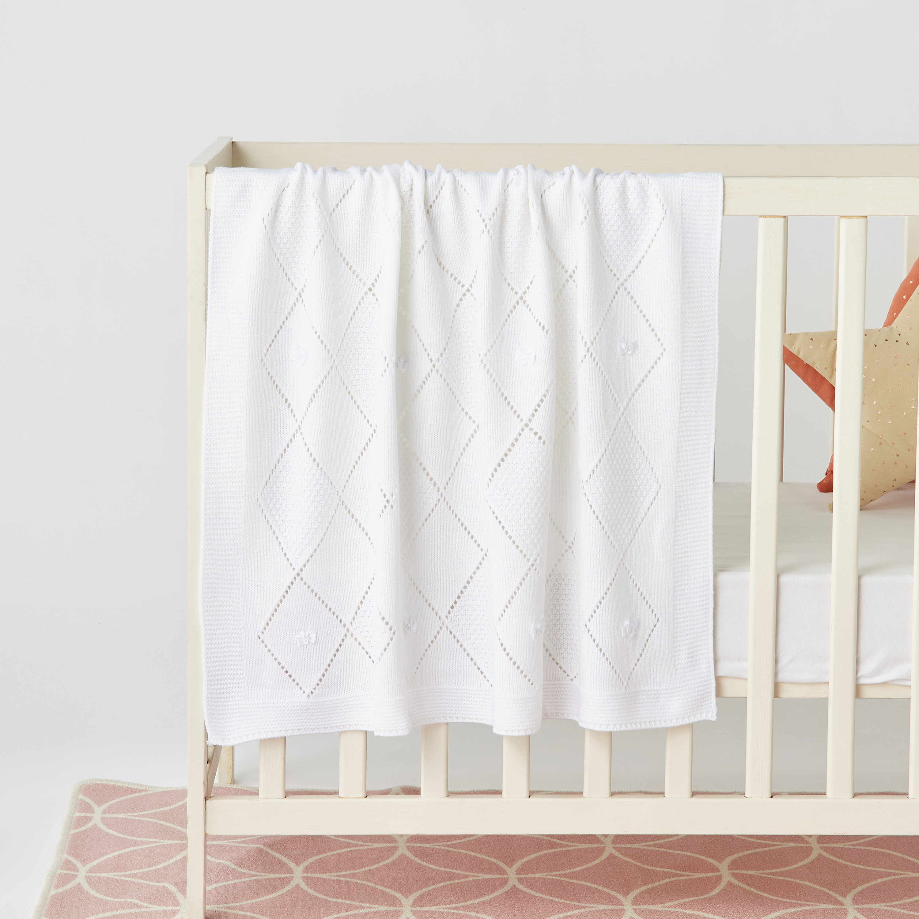 Juniors Textured Baby Shawl - 80x90 cm-baby-nursery-blanketsandswaddles-blanketsandquilts-image-1