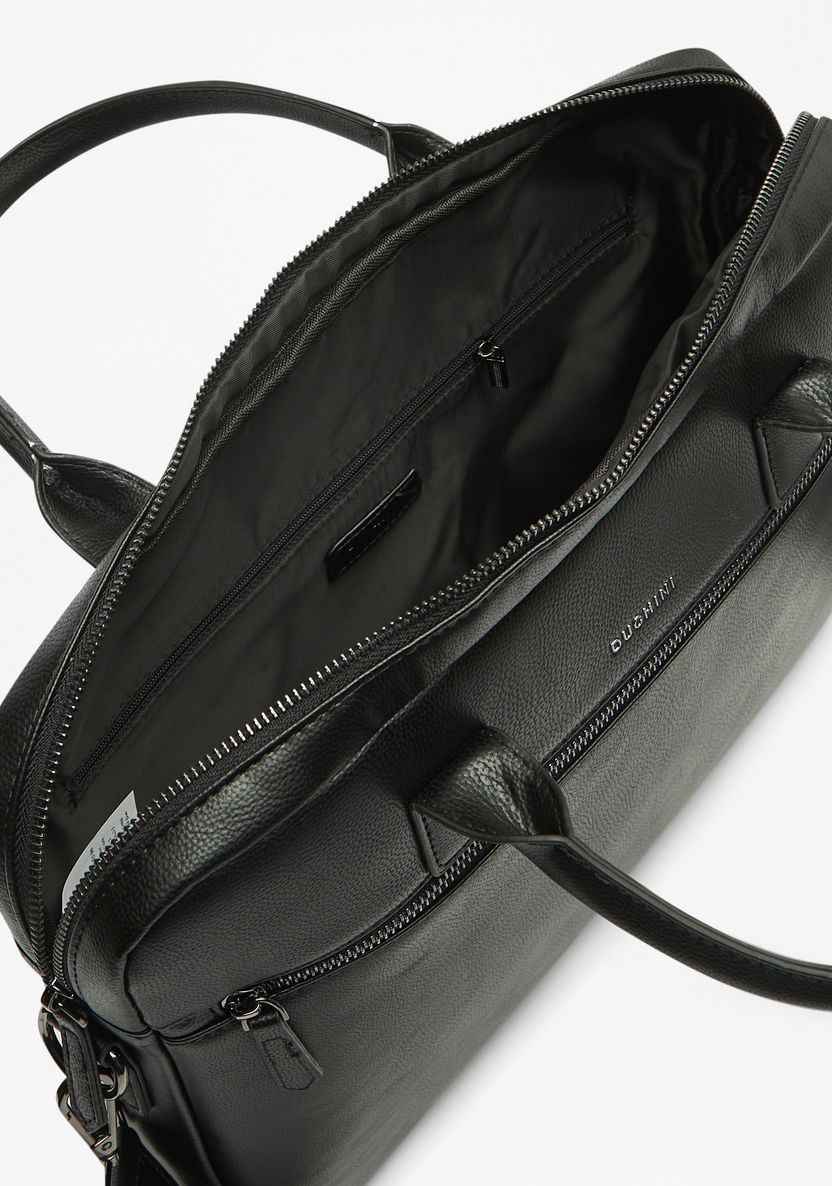 Buy Men's Duchini Textured Portfolio Bag Online | Centrepoint Qatar