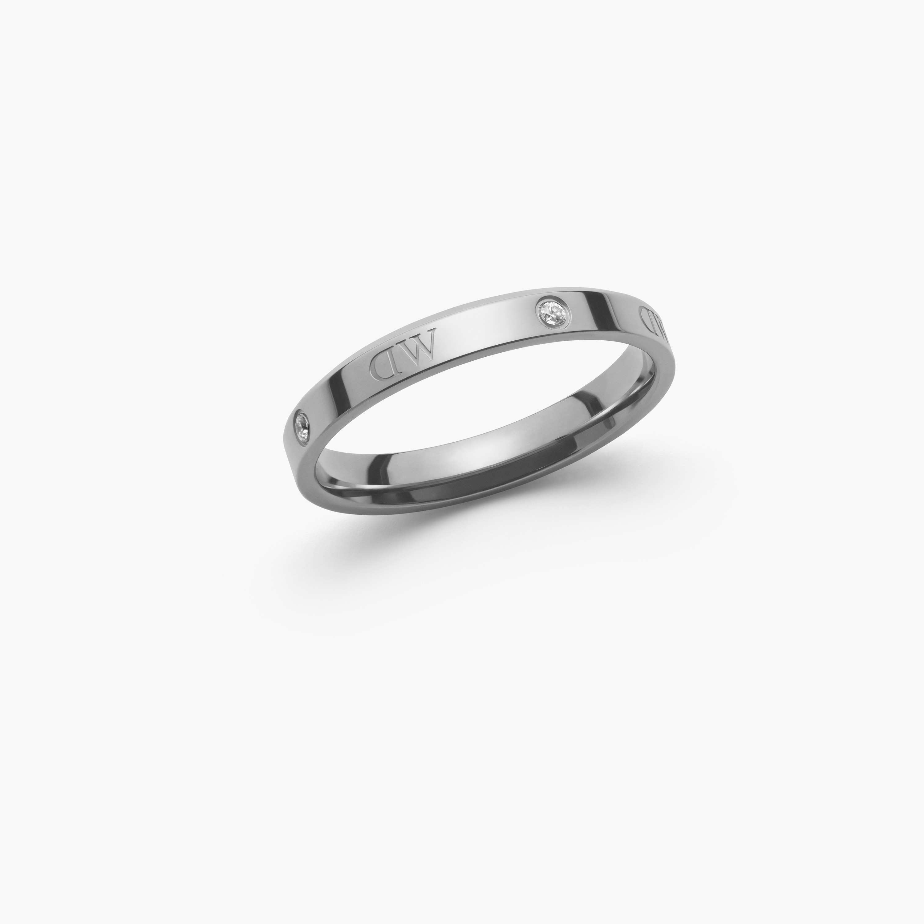 Daniel Wellington Lumine Women's Embellished Ring | 54 MM | DW00400235-women-watchesandjewellery-jewellery-rings-image-1
