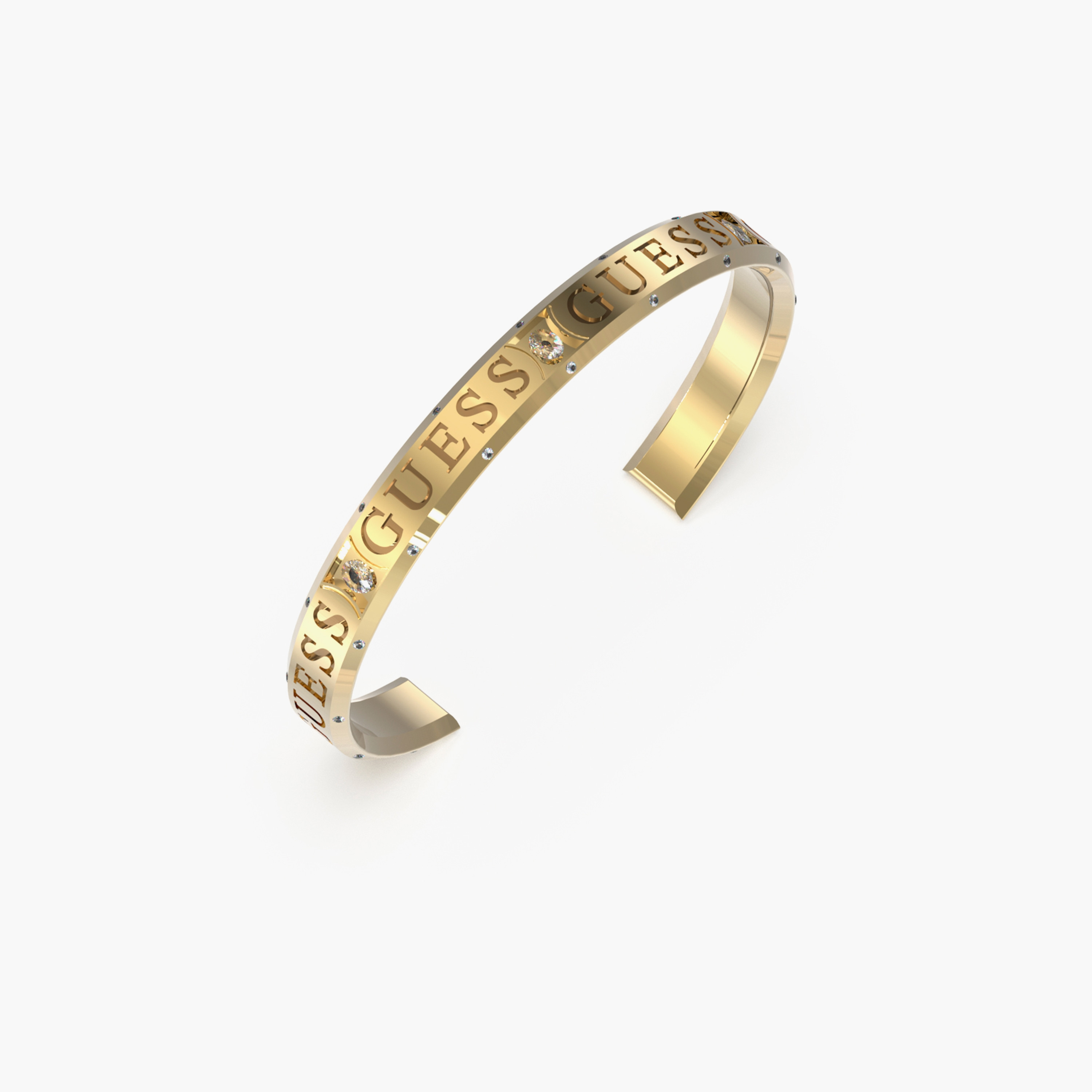 سوار نسائي مزخرف ذو كفة من جيس جاست جيس | 146 ملم | JUBB03115JWYGS-women-watchesandjewellery-jewellery-banglesandbracelets-image-1