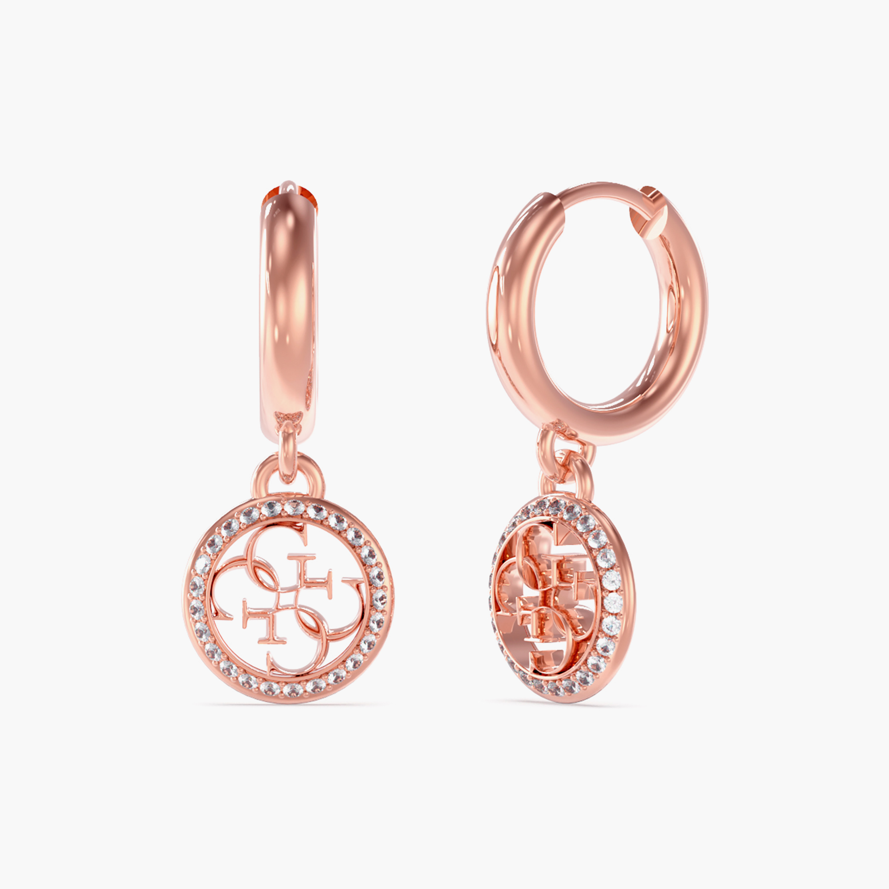 أقراط متدلية مزخرفة للنساء من جيس لايف إن 4 جي | 30 ملم | JUBE02135JWRGT/U-women-watchesandjewellery-jewellery-earrings-image-1