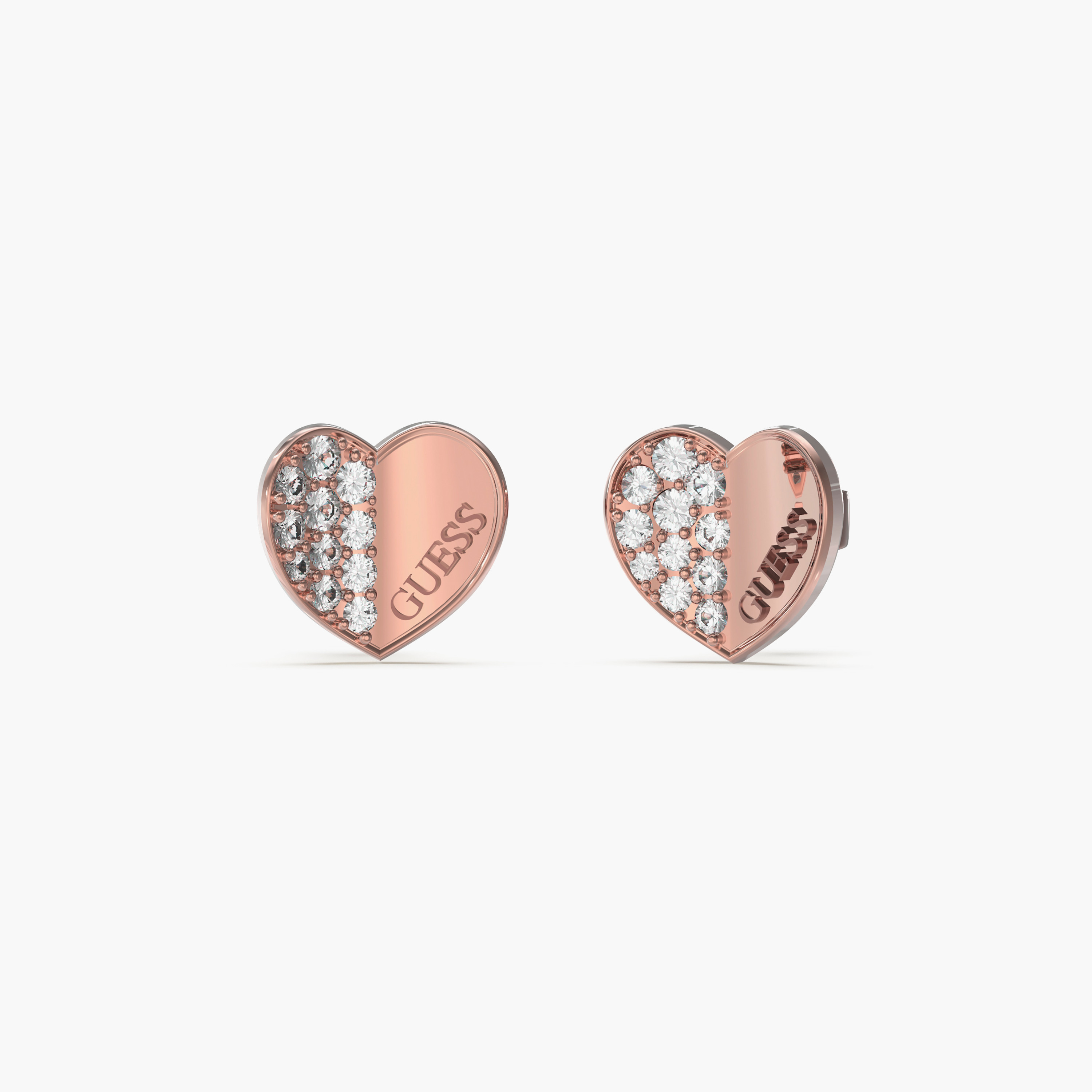 أقراط ستود مزخرفة للنساء من جيس لافلي جيس | 12 ملم | JUBE03038JWRGT/U-women-watchesandjewellery-jewellery-earrings-image-1