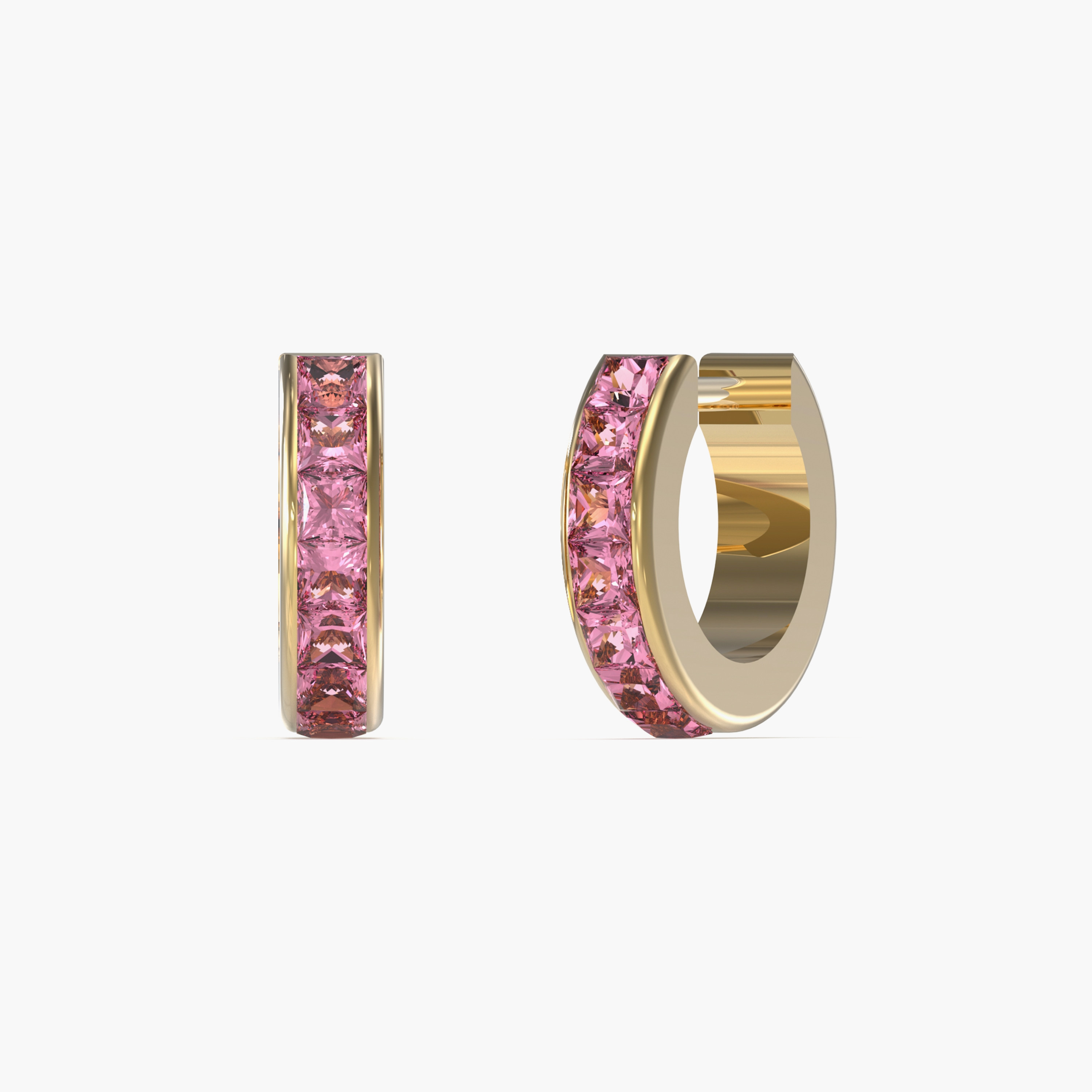 أقراط ھوب للنساء من جيس هوجي مي | 11 ملم | JUBE03134JWYGFCT/U-women-watchesandjewellery-jewellery-earrings-image-1