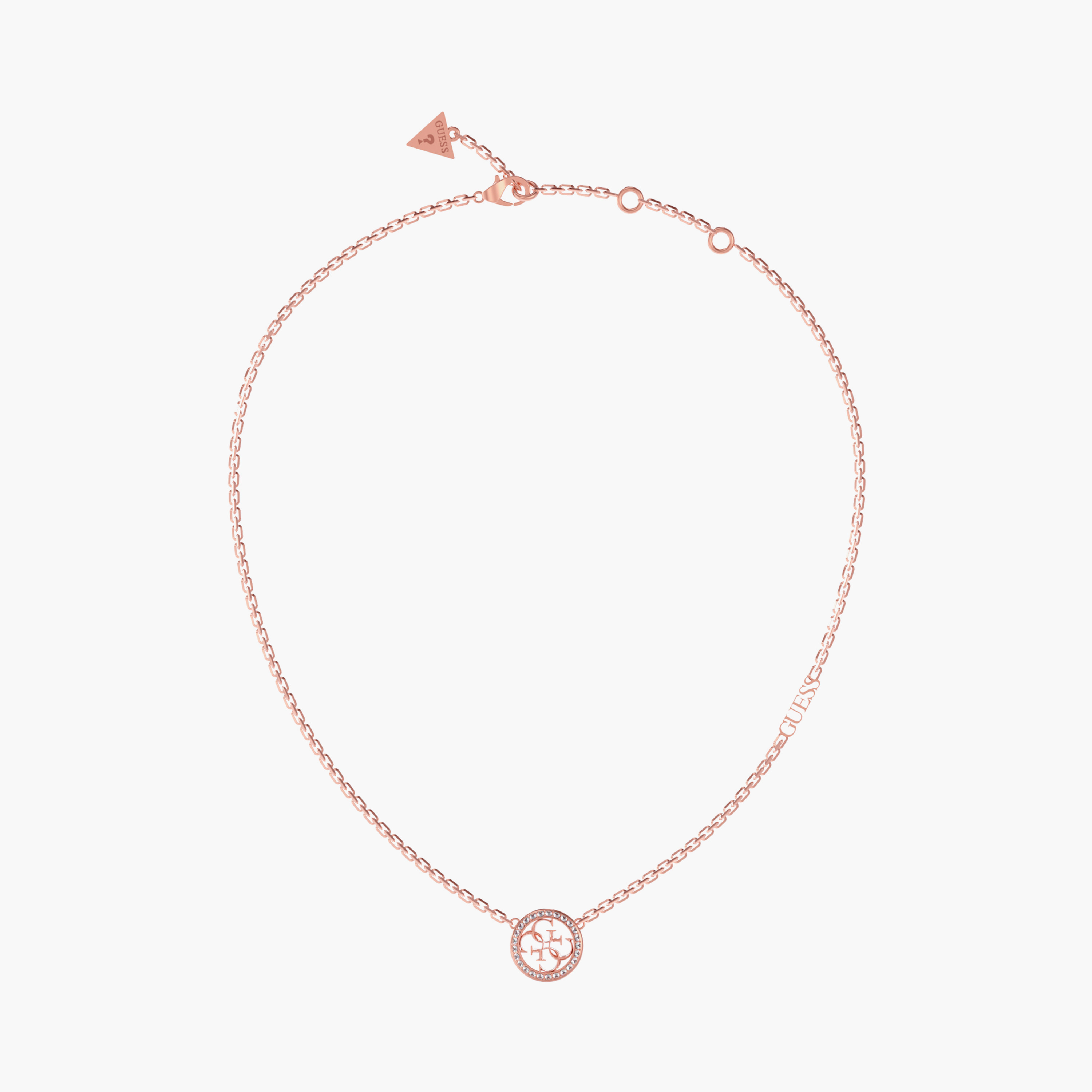 Guess necklace clearance rose gold