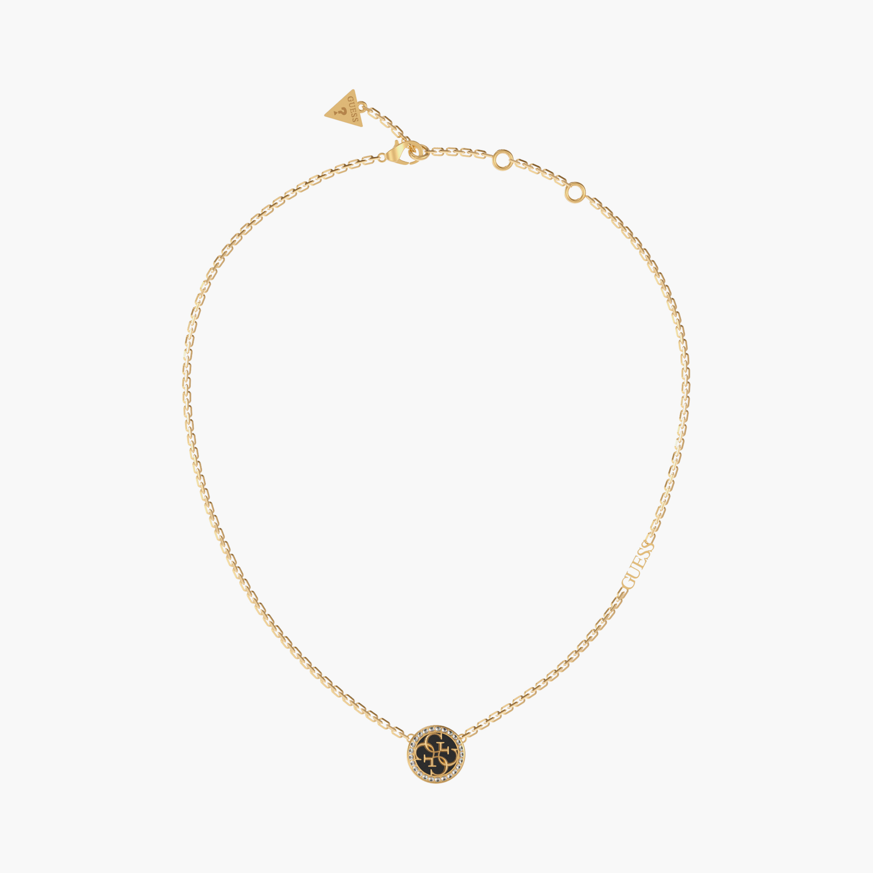 Guess Life In 4G Women's Embellished Necklace | 458 MM | JUBN02146JWYGBKT/U-women-watchesandjewellery-jewellery-necklacesandpendants-image-1