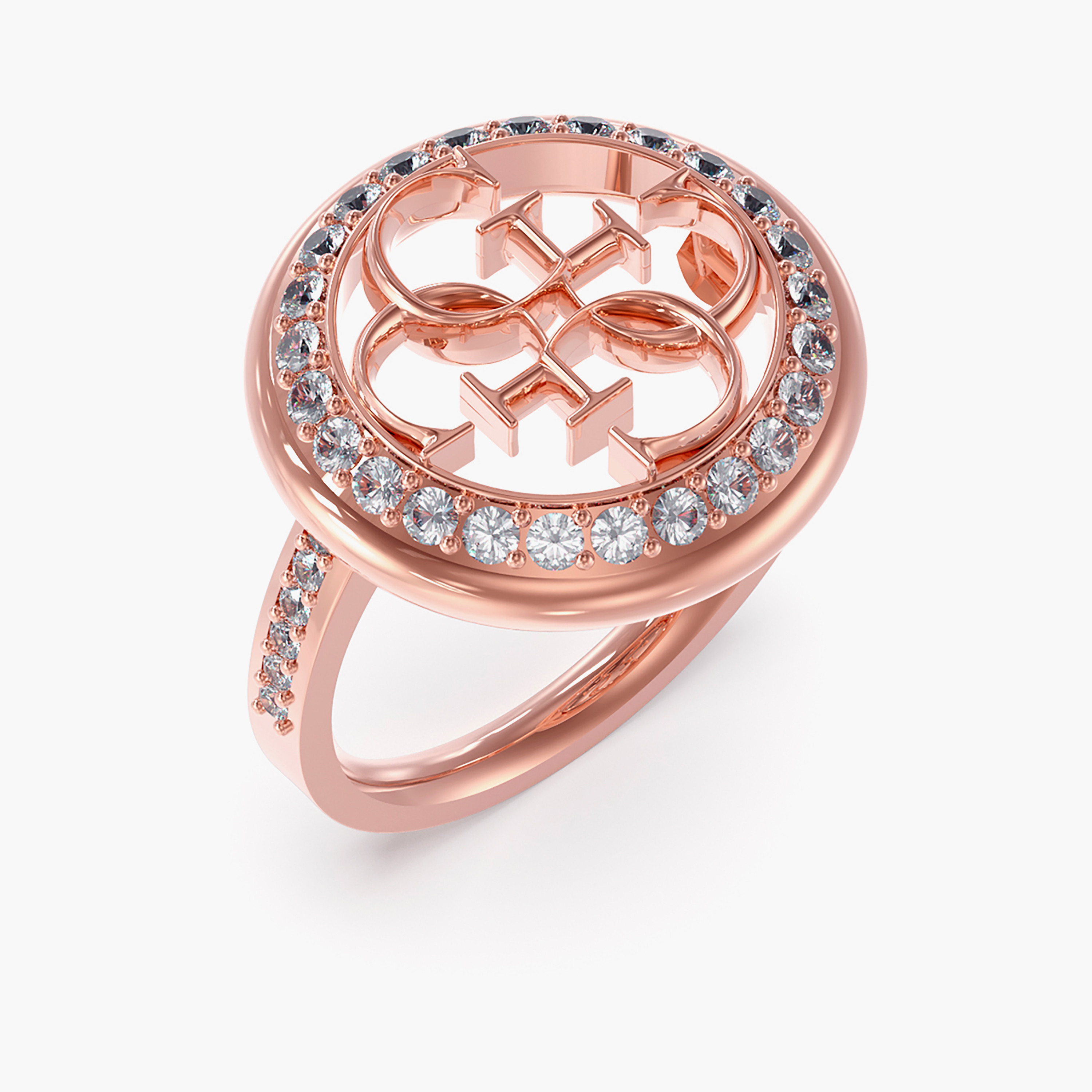 خاتم نسائي مزخرف من جيس لايف إن 4 جي | 54 ملم | JUBR02139JWRG54-women-watchesandjewellery-jewellery-rings-image-1