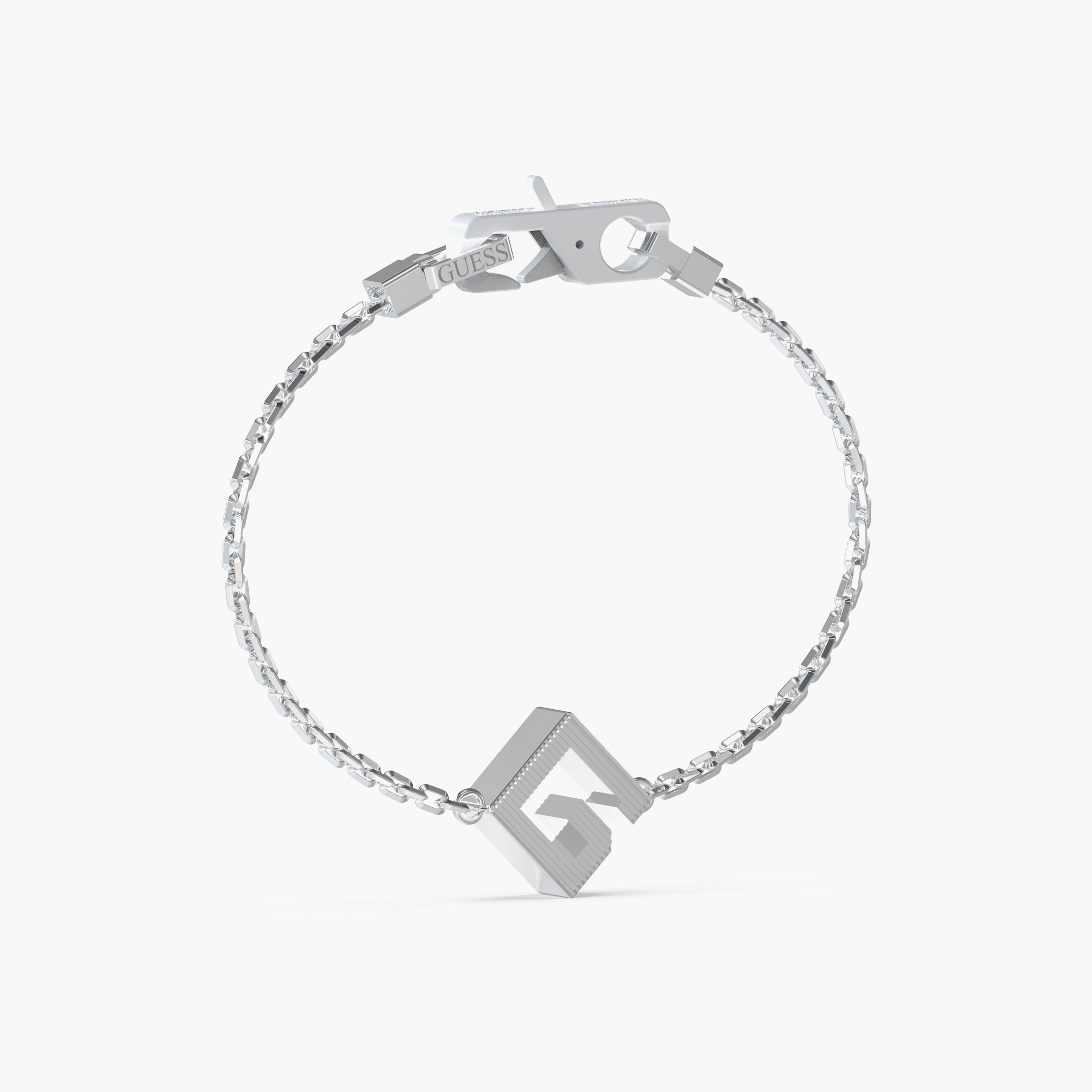 سوار جيس جي كيوب للرجال | 210 ملم | JUMB03018JWSTL-men-watchesandjewellery-bracelets-image-1