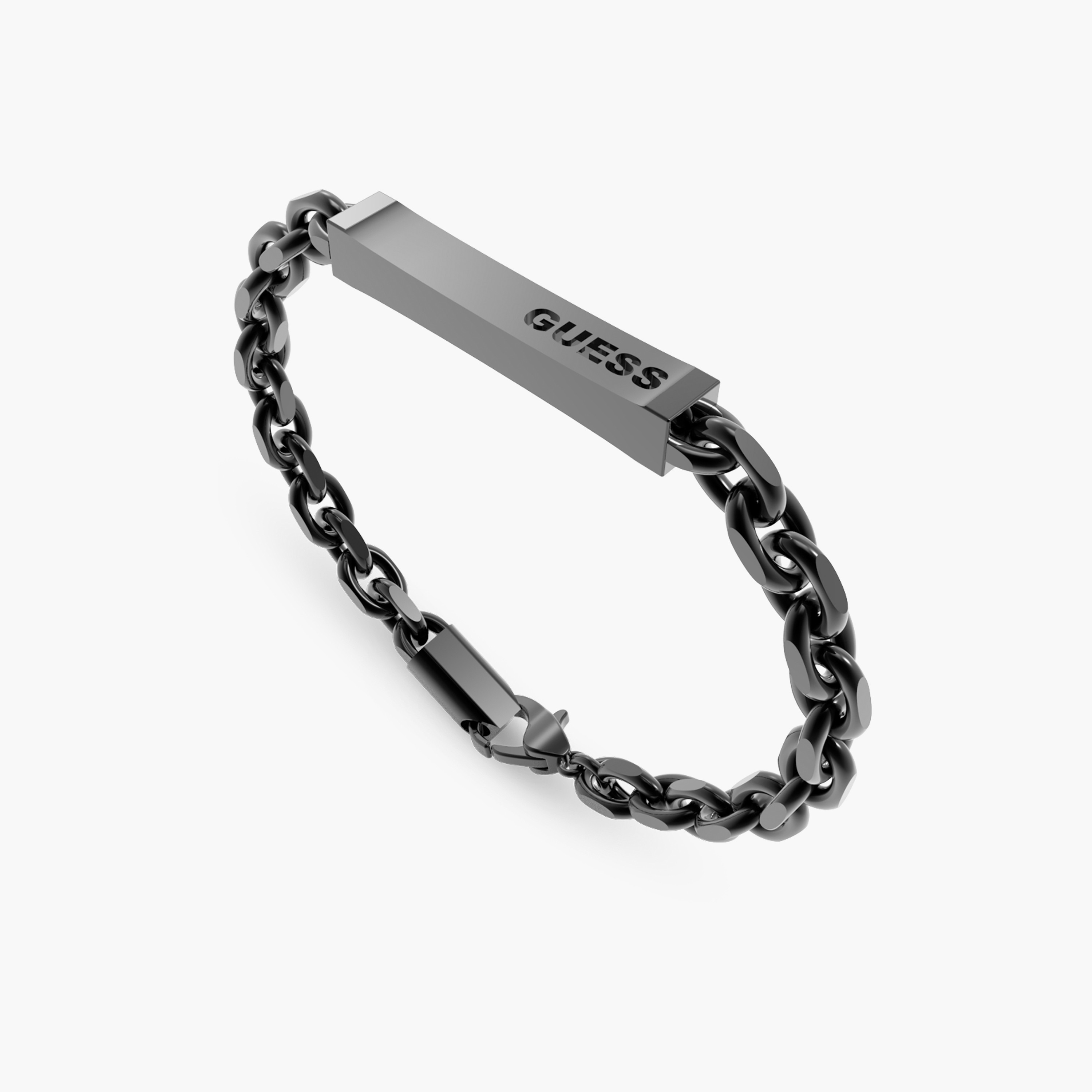 سوار رمادي من جيس إكس بليت للرجال | 190 ملم | JUXB03000JWGMS-men-watchesandjewellery-bracelets-image-1