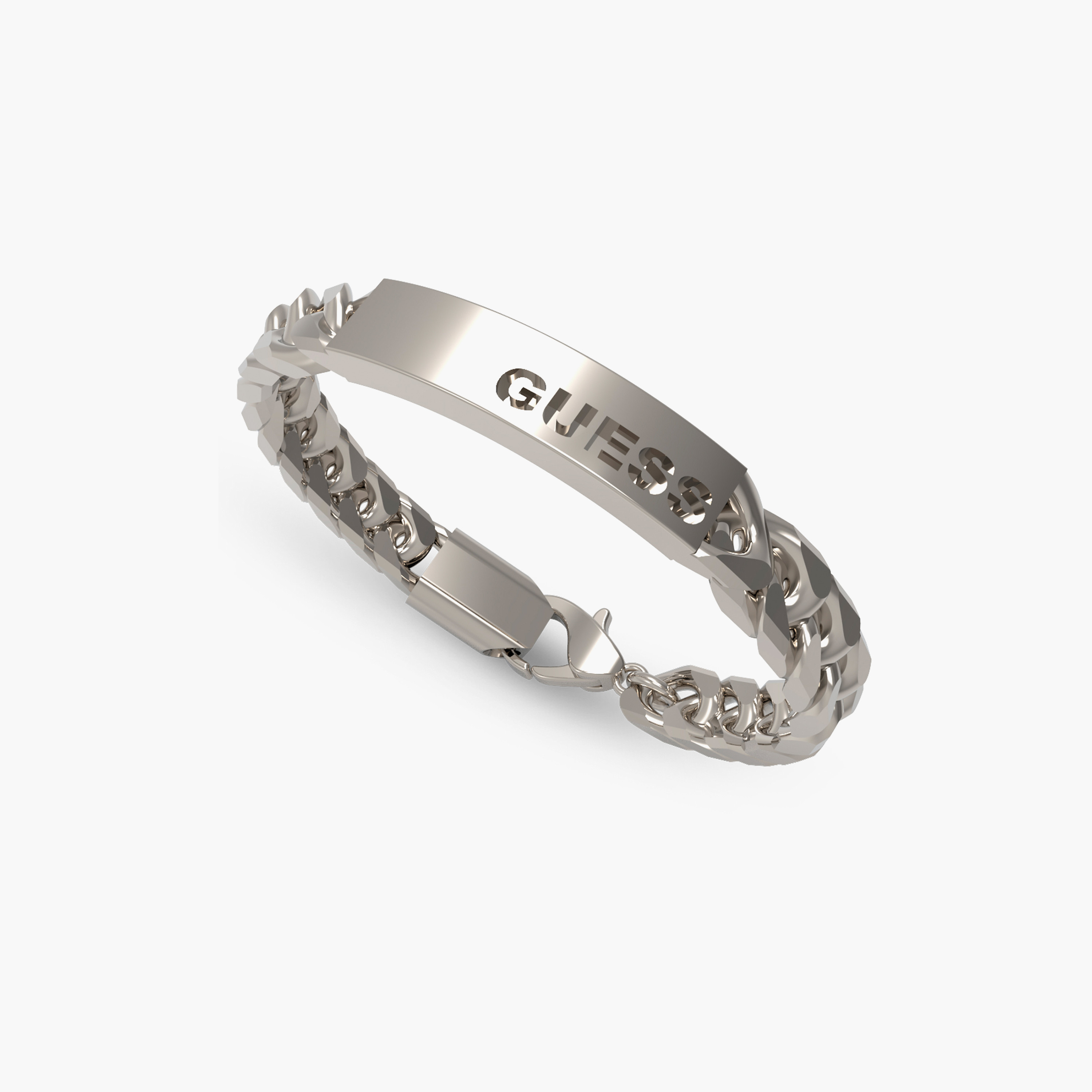 سوار من جيس إكس لوغو للرجال | 190 ملم | JUXB03004JWSTS-men-watchesandjewellery-bracelets-image-1