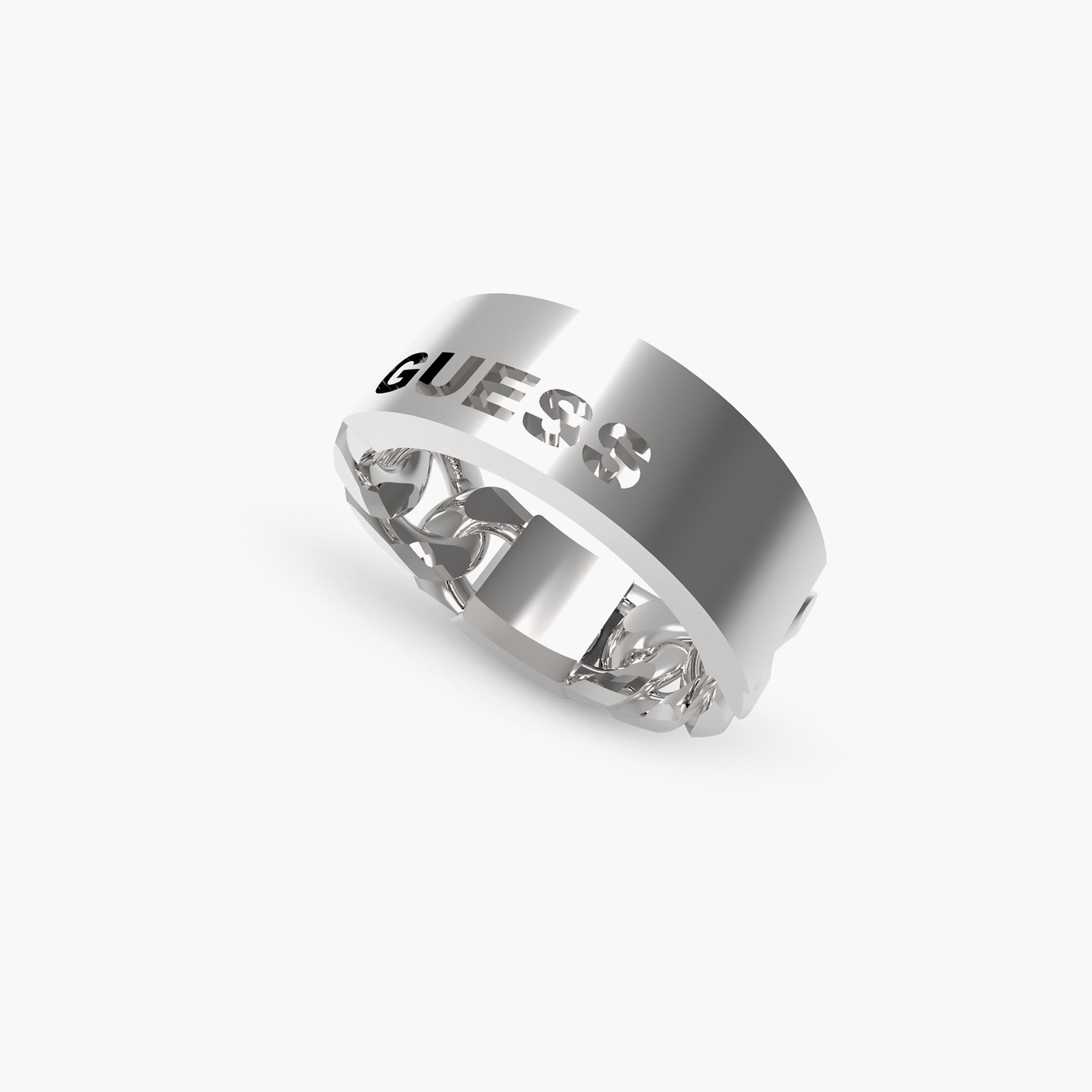 خاتم جيس إكس لوغو للرجال | 62 ملم | JUXR03006JWST62-men-watchesandjewellery-rings-image-1