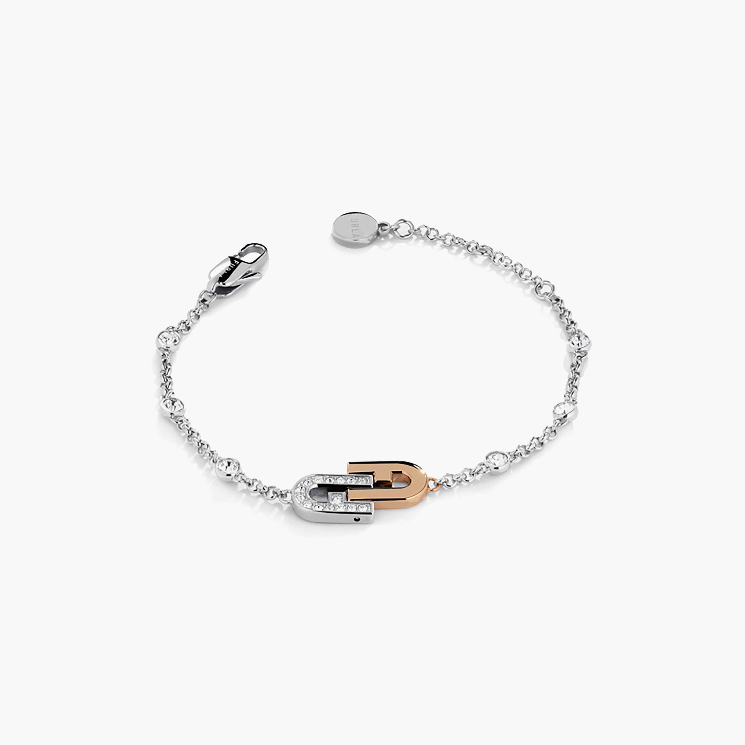 سوار مزخرف من فورلا آرتش دبل للنساء | مقاس واحد ملم | FJ0112BTU-women-watchesandjewellery-jewellery-banglesandbracelets-image-1