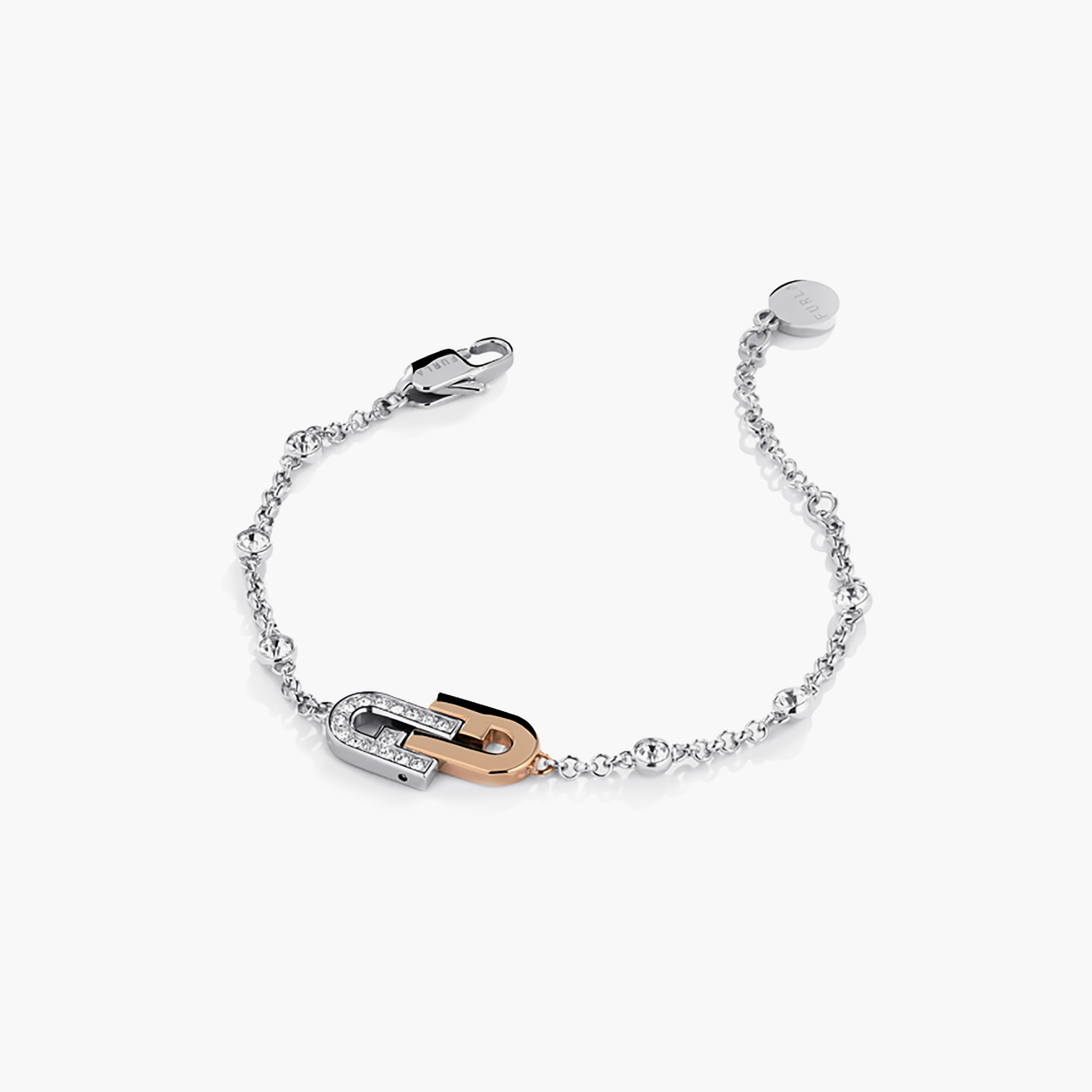 سوار مزخرف من فورلا آرتش دبل للنساء | مقاس واحد ملم | FJ0112BTU-women-watchesandjewellery-jewellery-banglesandbracelets-image-2