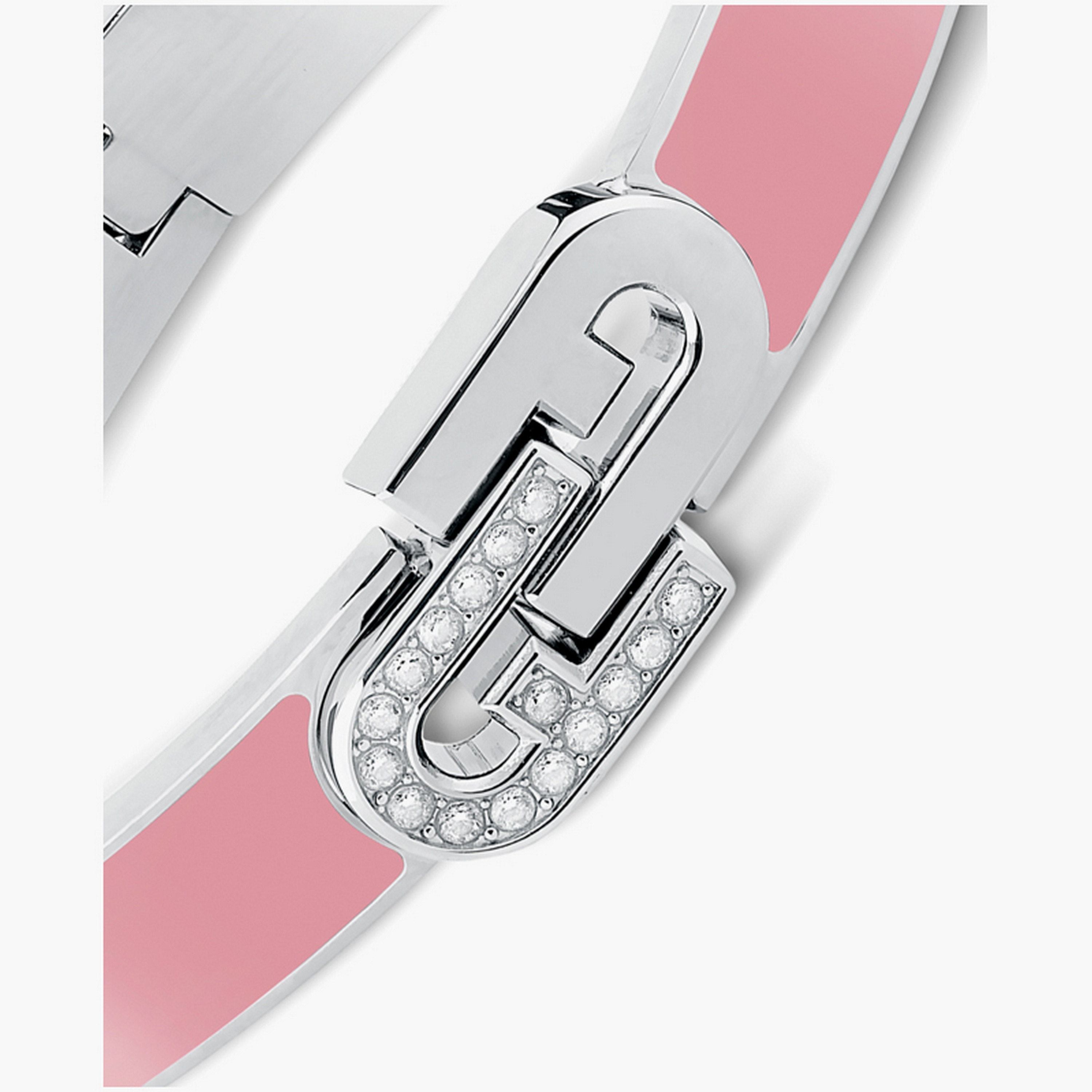 سوار مزخرف مزين بايناميل والكريستال من فورلا آرتش دبل للنساء | 56 ملم | FJ0119BTS-women-watchesandjewellery-jewellery-banglesandbracelets-image-2