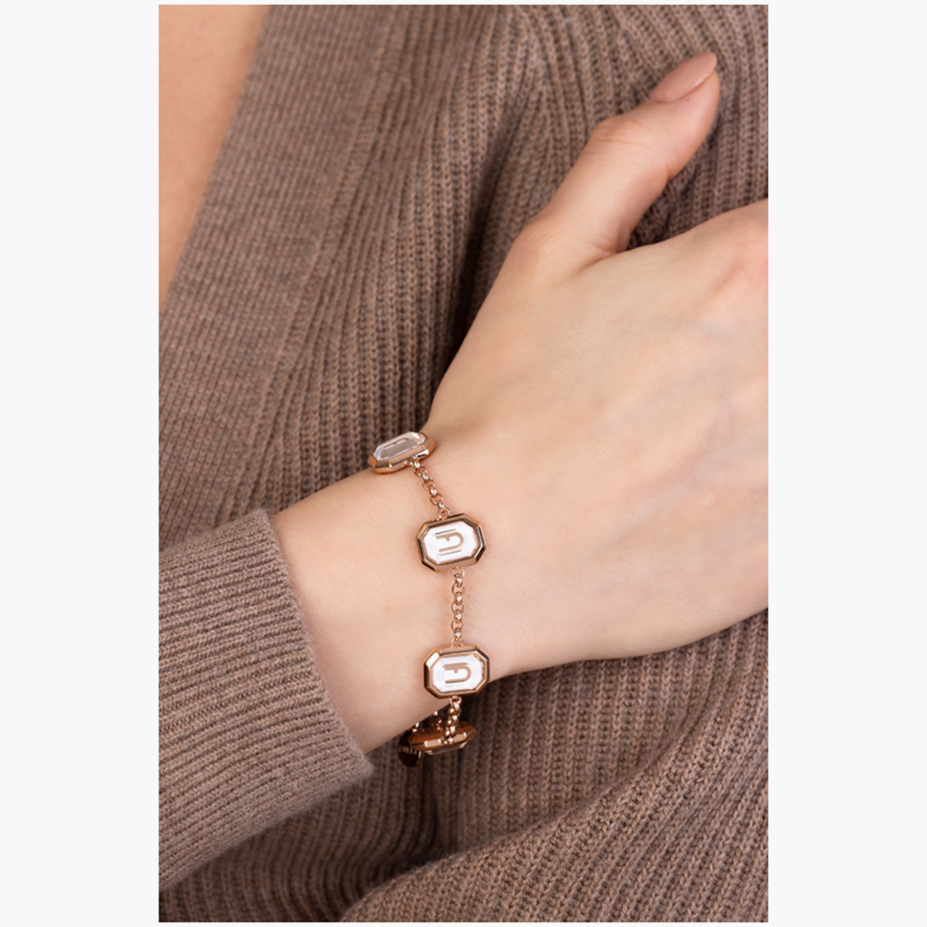 سوار فورلا أوكتاجونال للنساء | مقاس واحد ملم | FJ0315BTU-women-watchesandjewellery-jewellery-banglesandbracelets-image-4