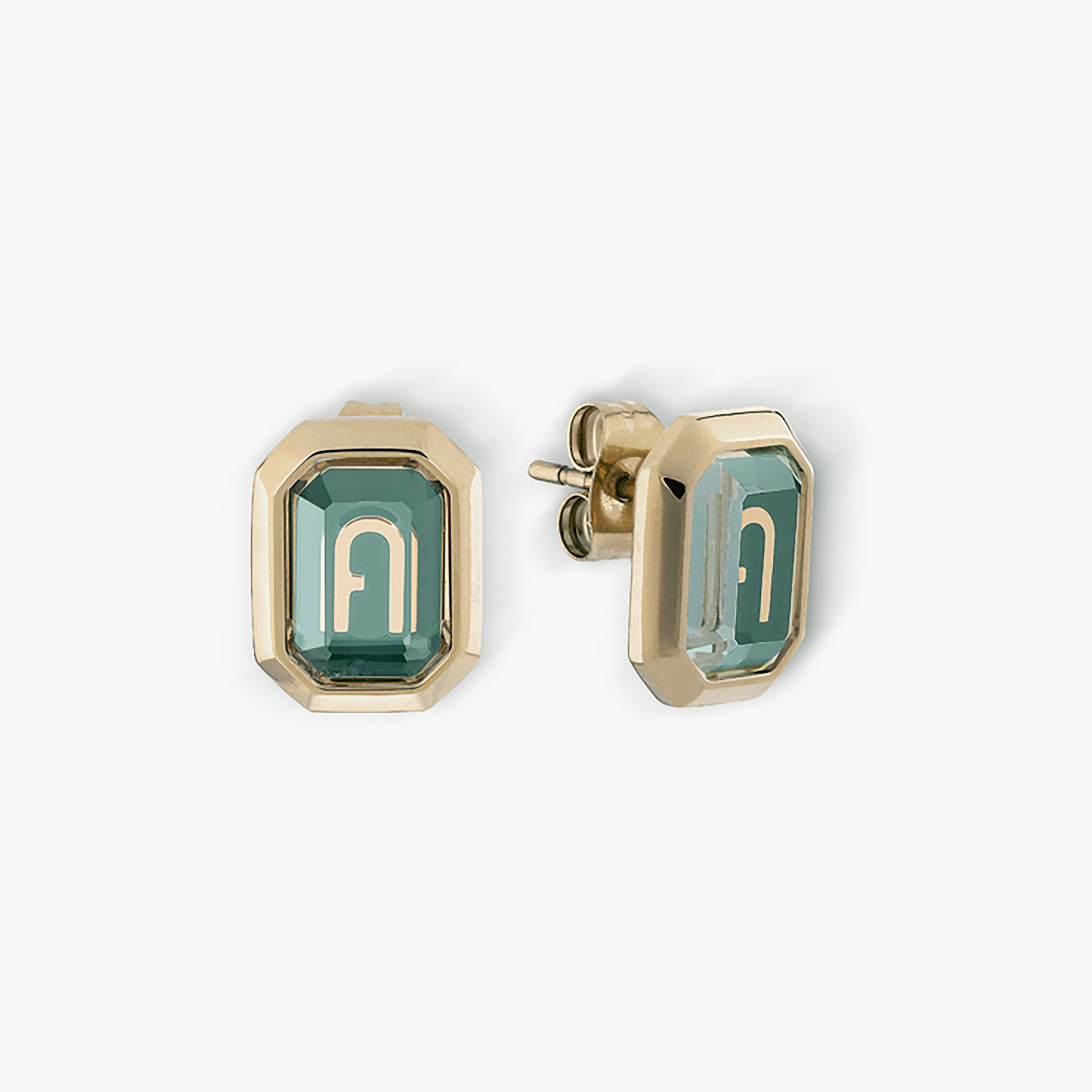 أقراط ستود من فورلا أوكتاجونال للنساء | مقاس واحد مم | FJ0305ETU-women-watchesandjewellery-jewellery-earrings-image-1