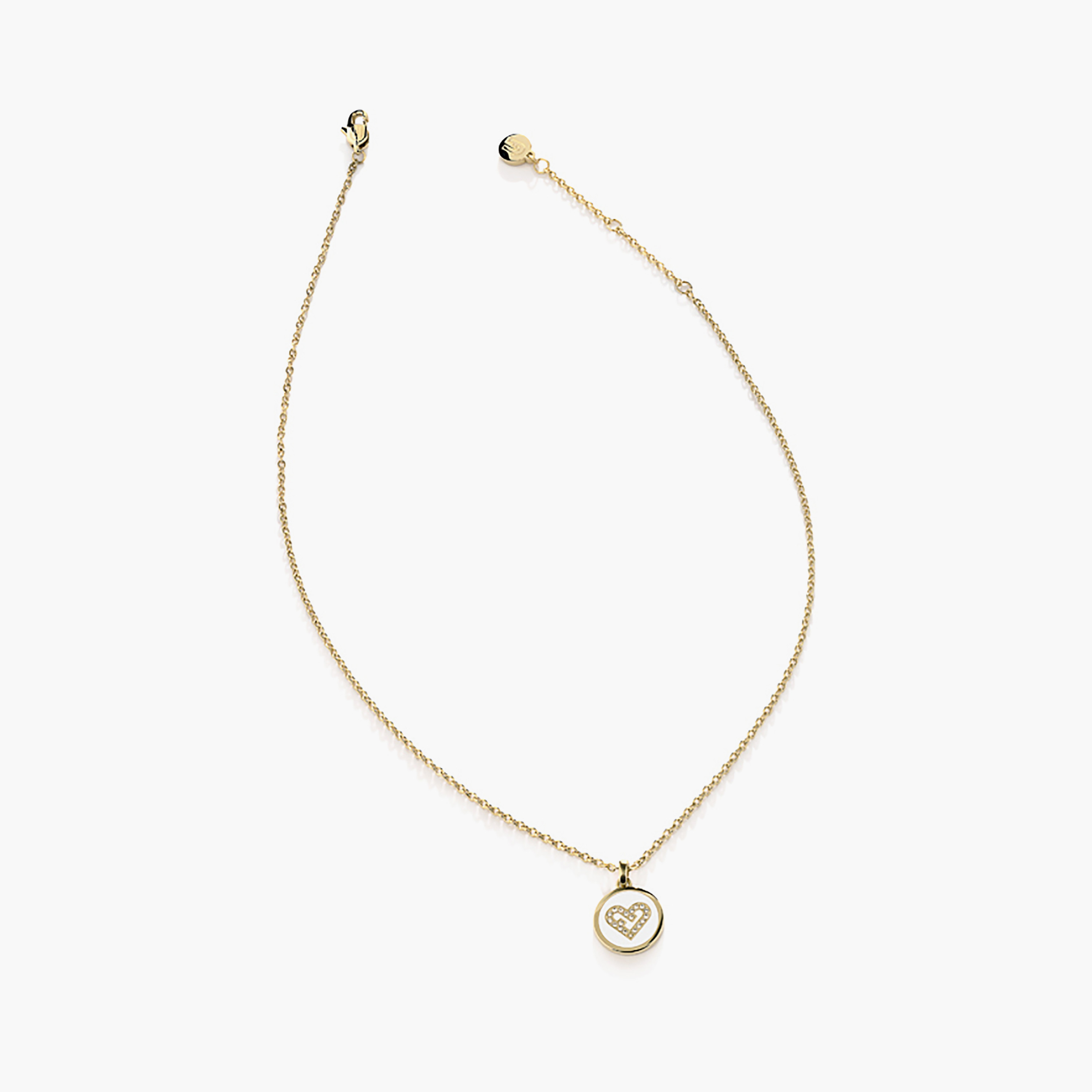 قلادة بيندينت مزخرفة من فورلا ھارت للنساء | مقاس واحد ملم | FJ0211NTU-women-watchesandjewellery-jewellery-necklacesandpendants-image-1