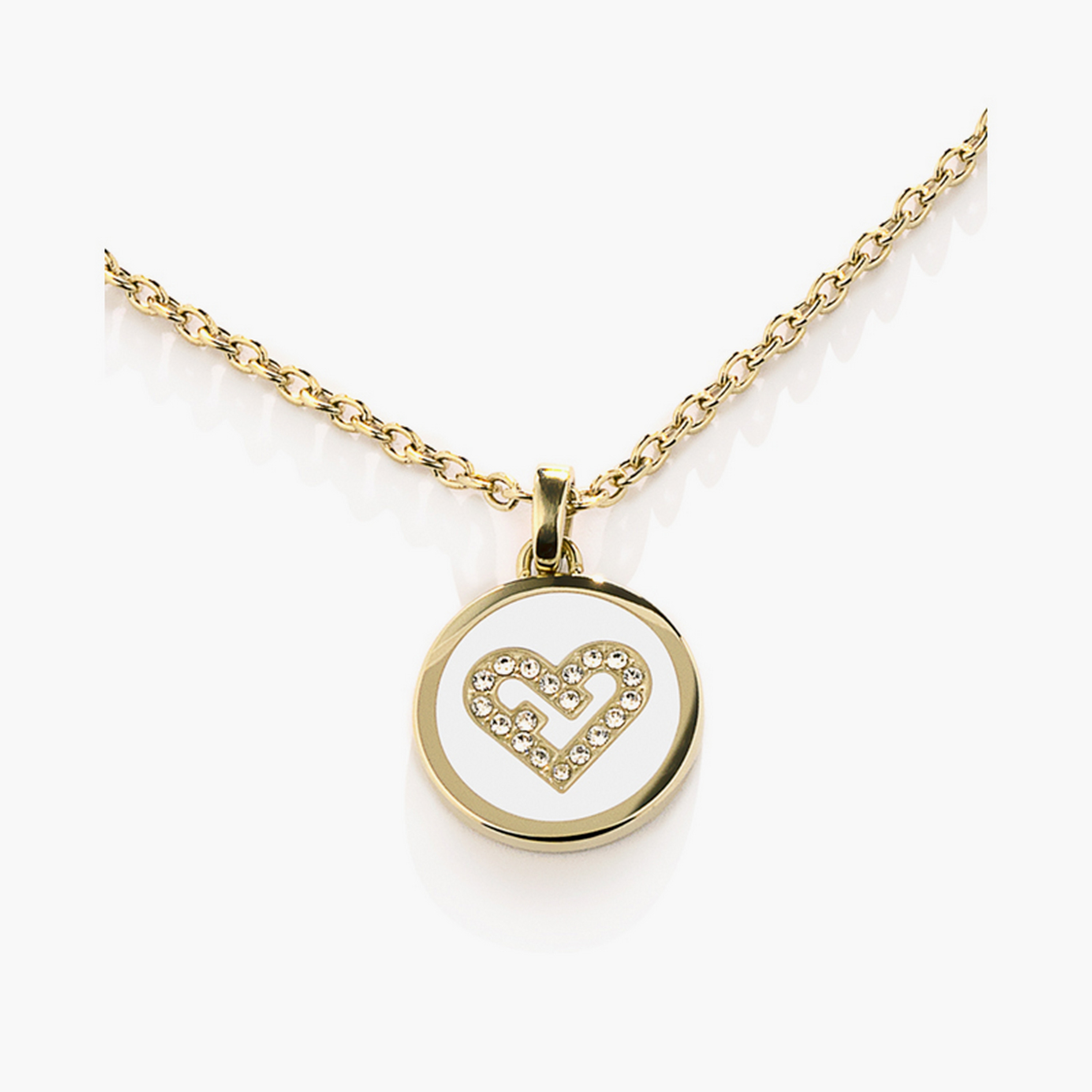 قلادة بيندينت مزخرفة من فورلا ھارت للنساء | مقاس واحد ملم | FJ0211NTU-women-watchesandjewellery-jewellery-necklacesandpendants-image-3