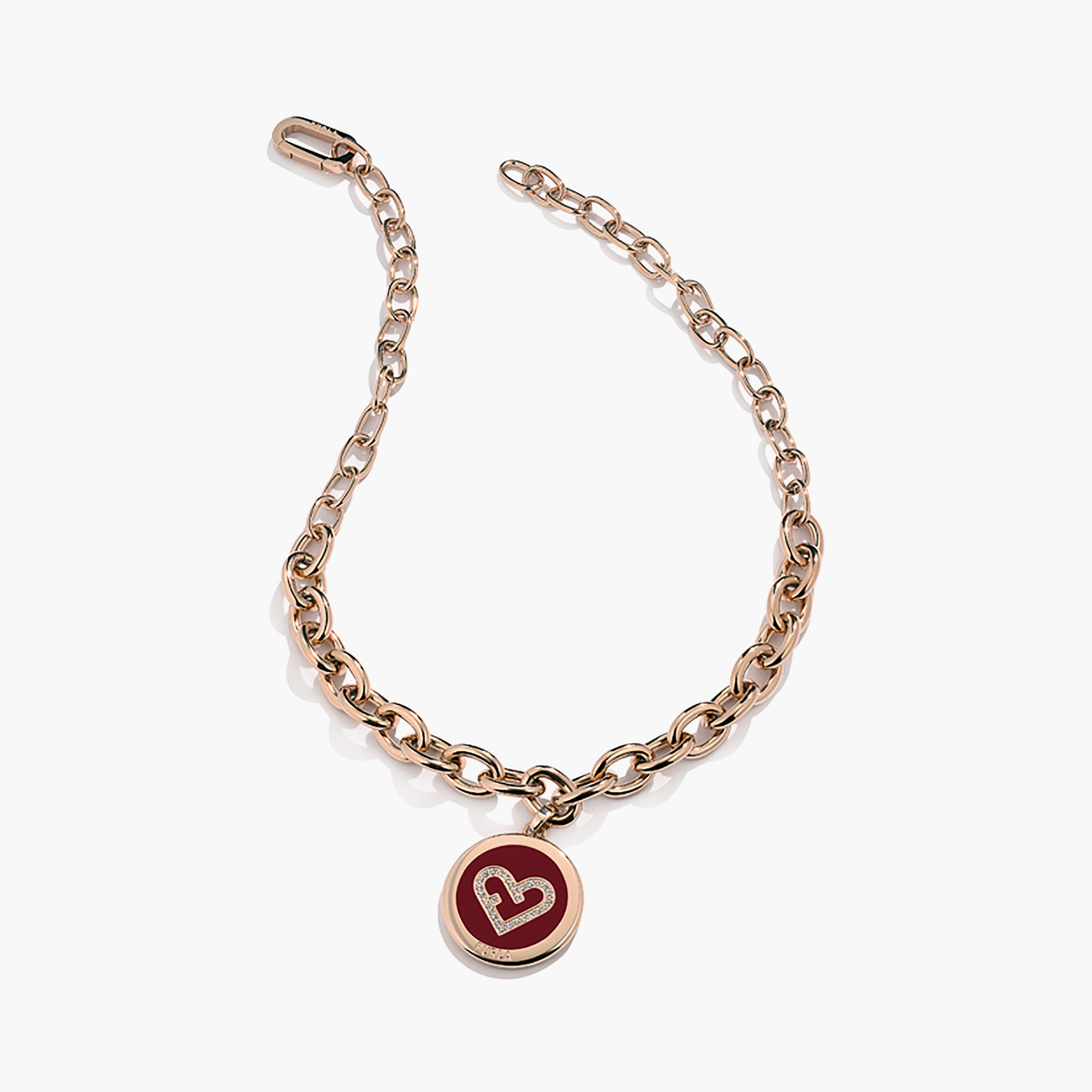 قلادة بيندينت مزخرفة من فورلا ھارت للنساء | مقاس واحد ملم | FJ0214NTU-women-watchesandjewellery-jewellery-necklacesandpendants-image-1