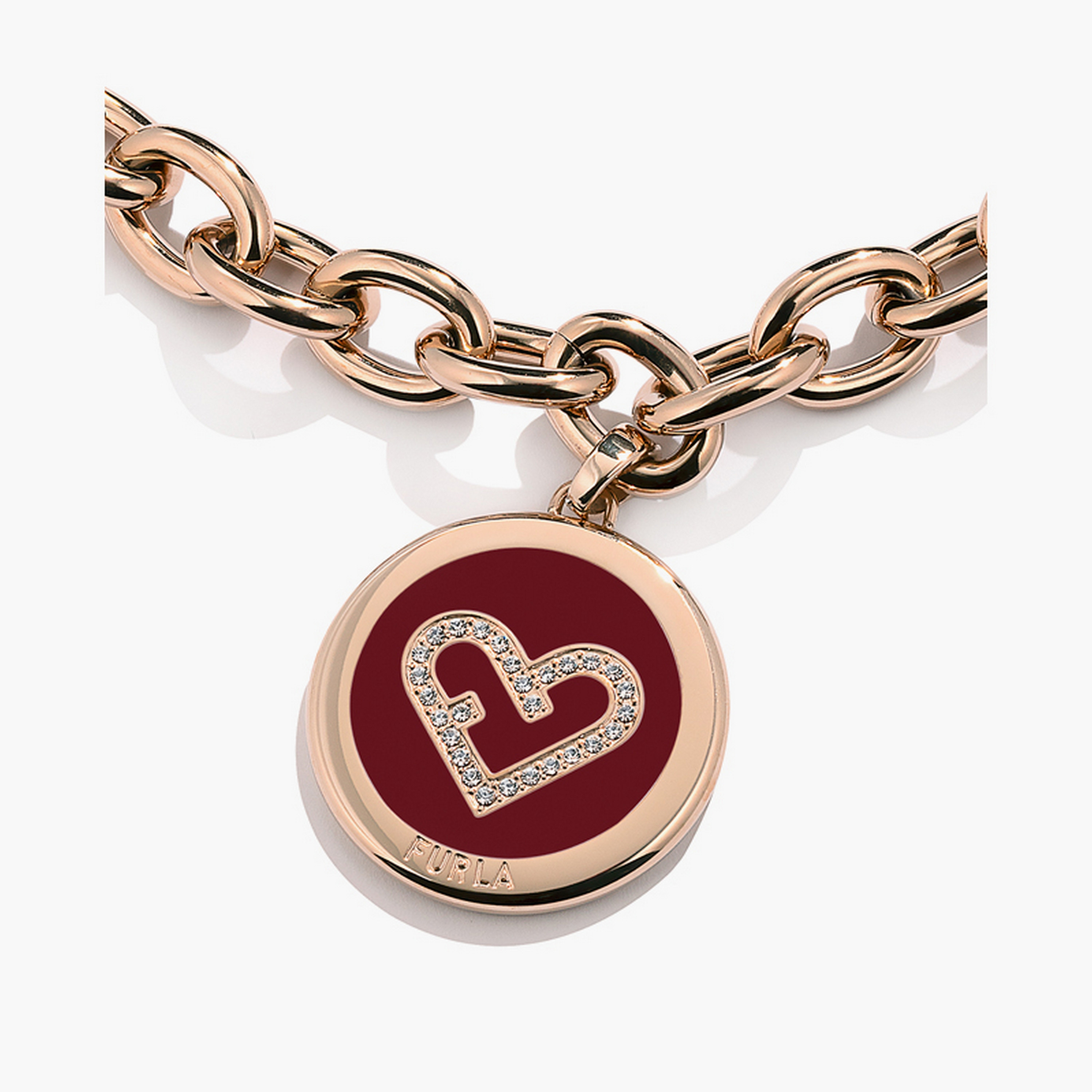 قلادة بيندينت مزخرفة من فورلا ھارت للنساء | مقاس واحد ملم | FJ0214NTU-women-watchesandjewellery-jewellery-necklacesandpendants-image-4