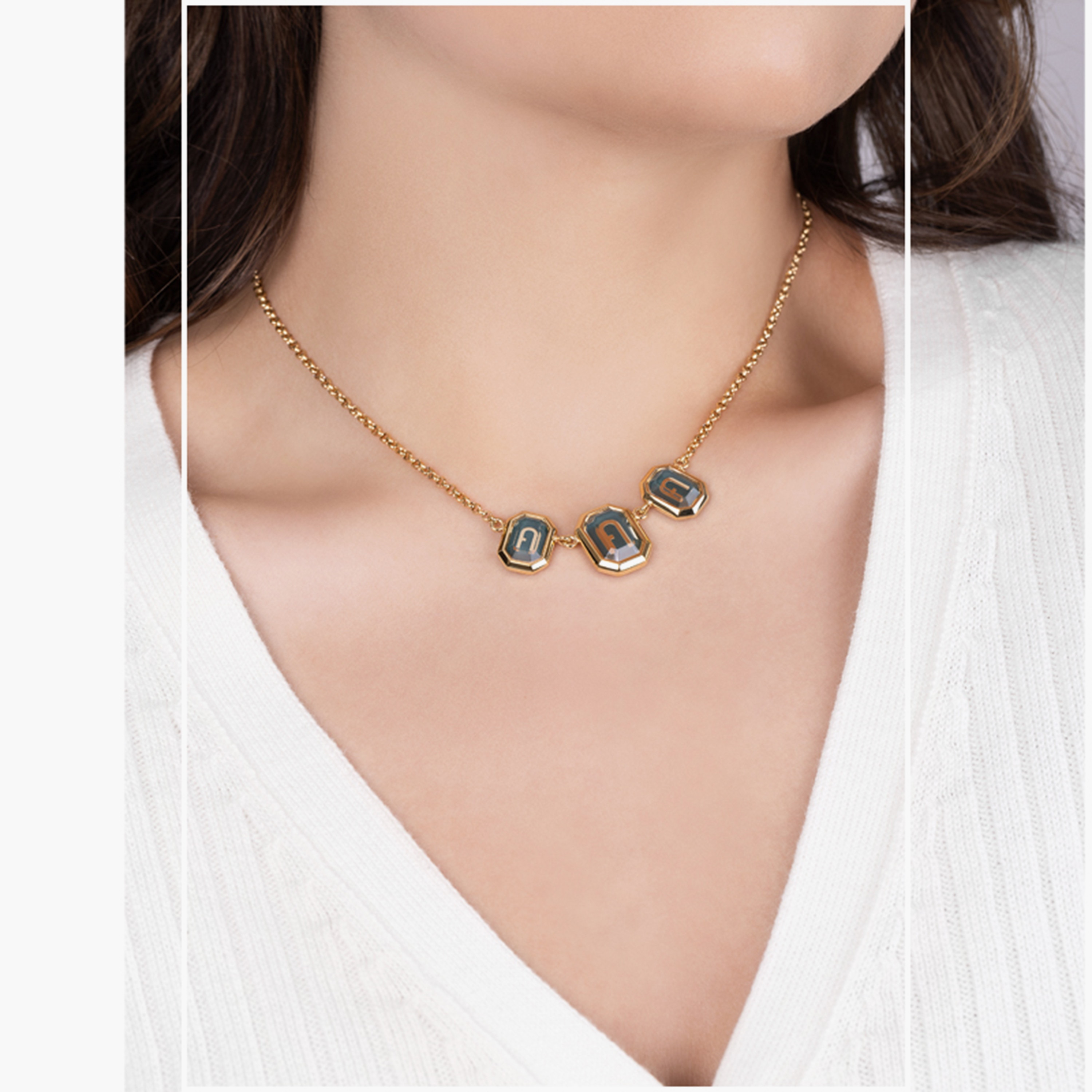 قلادة فورلا أوكتاجونال للنساء | مقاس واحد ملم | FJ0323NTU-women-watchesandjewellery-jewellery-necklacesandpendants-image-5