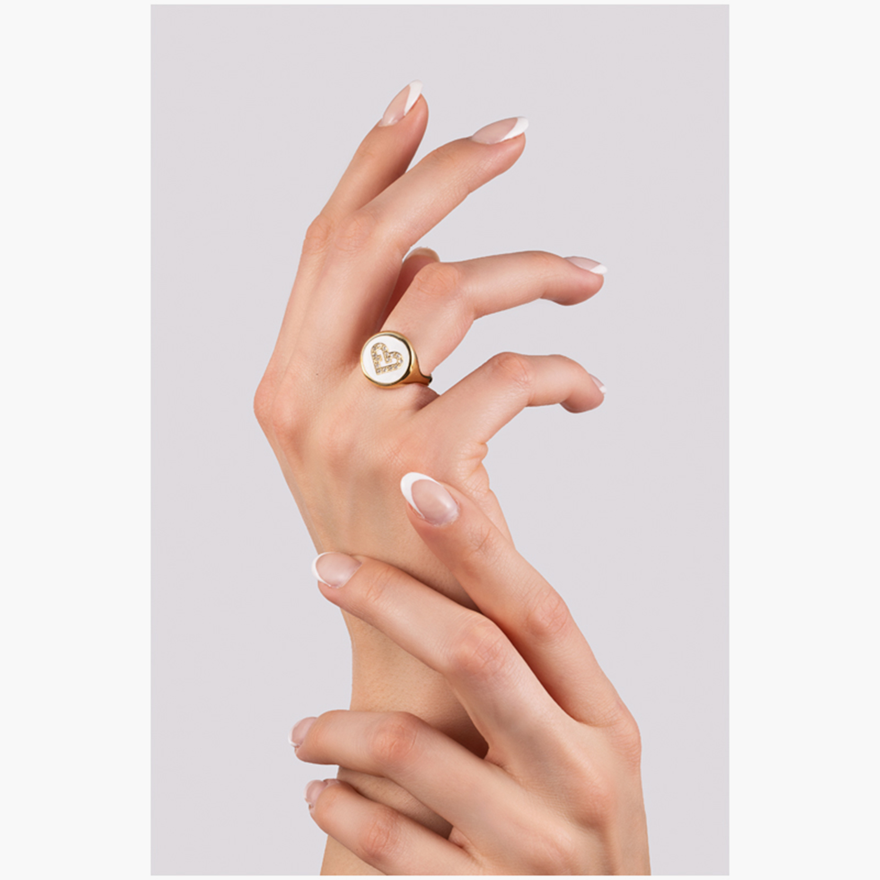 خاتم فورلا هارت نسائي مزخرف | 52 ملم | FJ0201RT2-women-watchesandjewellery-jewellery-rings-image-3