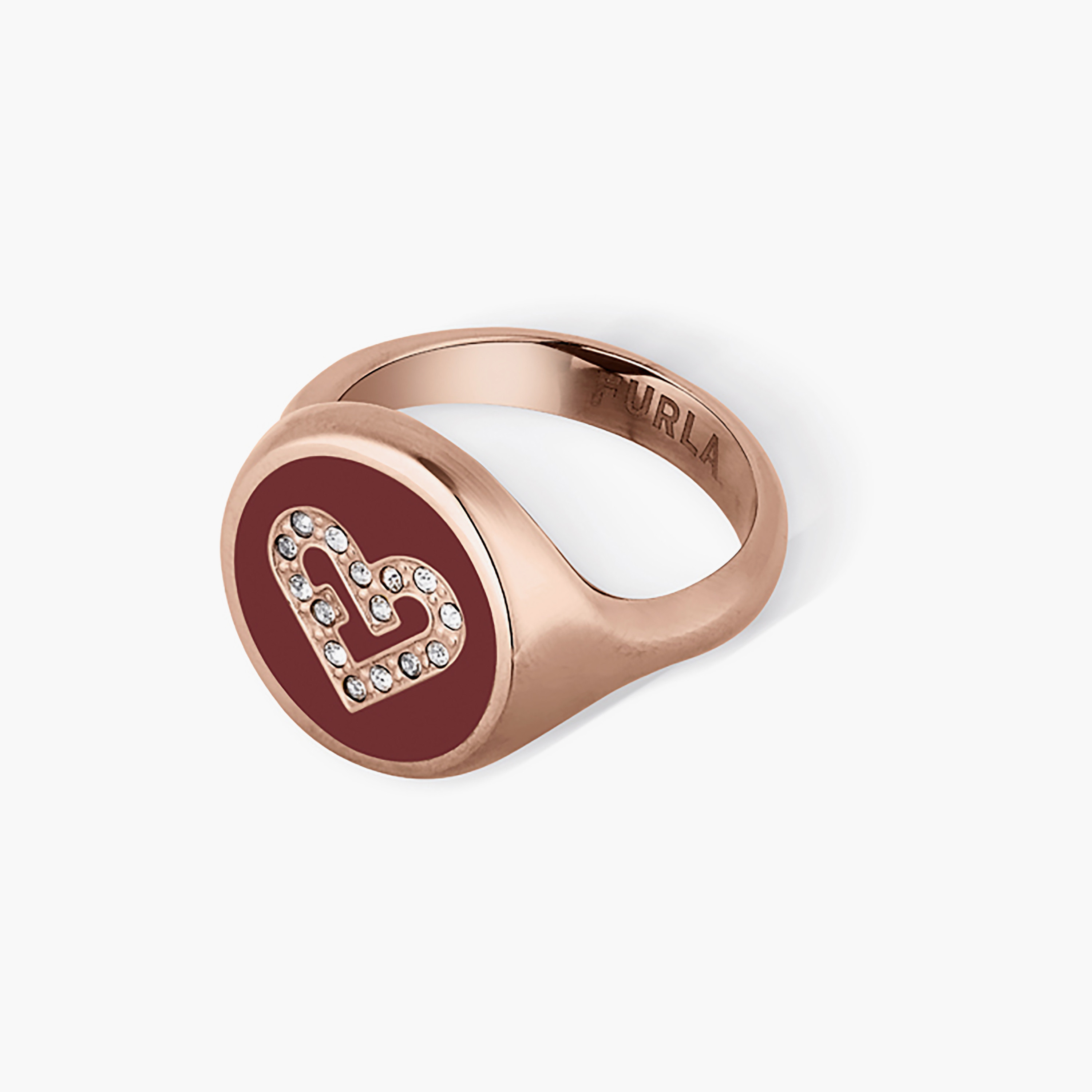 خاتم فورلا هارت نسائي مزخرف | 56 ملم | FJ0202RT6-women-watchesandjewellery-jewellery-rings-image-1