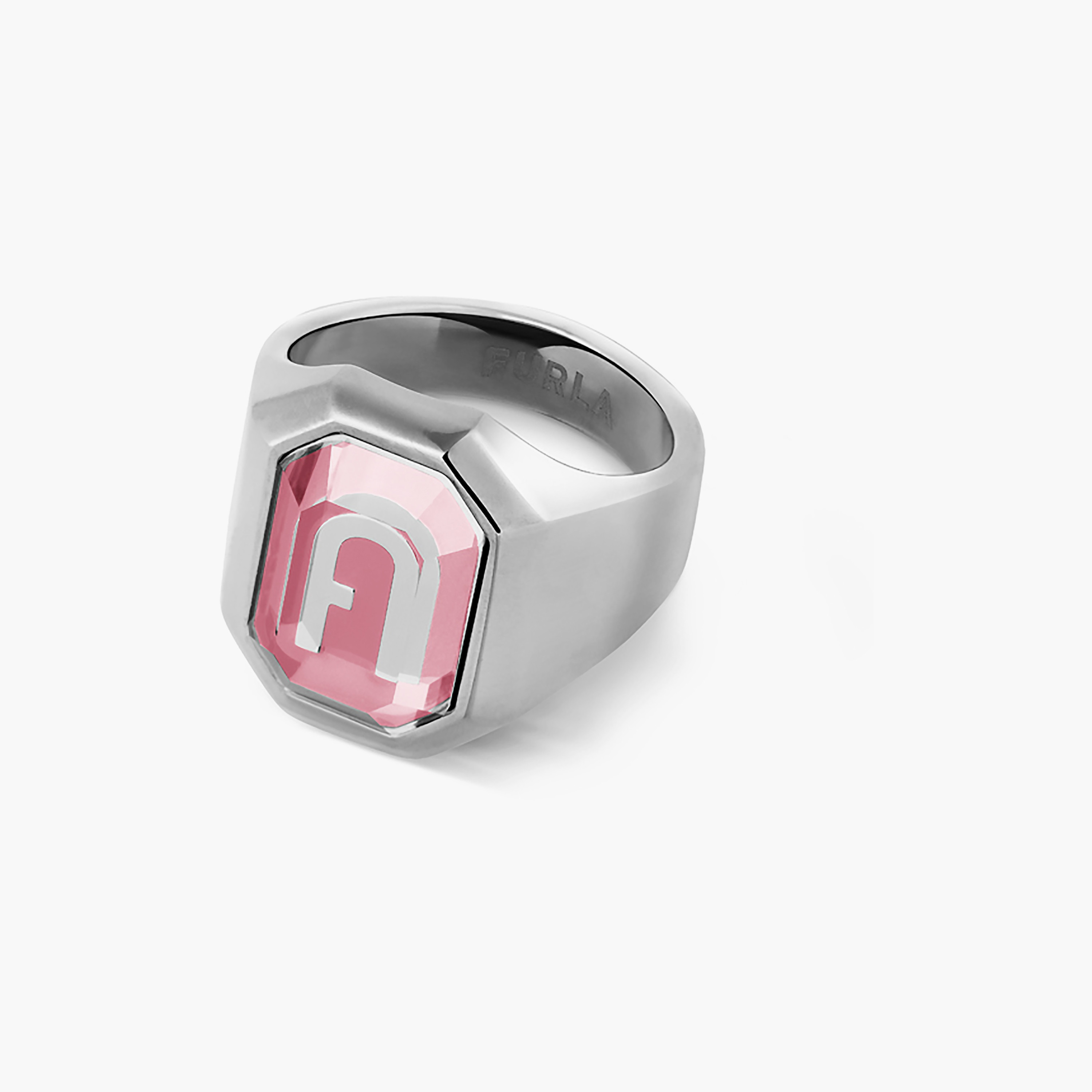 خاتم نسائي من فورلا أوكتاجونال | 50 ملم | FJ0301RT0-women-watchesandjewellery-jewellery-rings-image-1