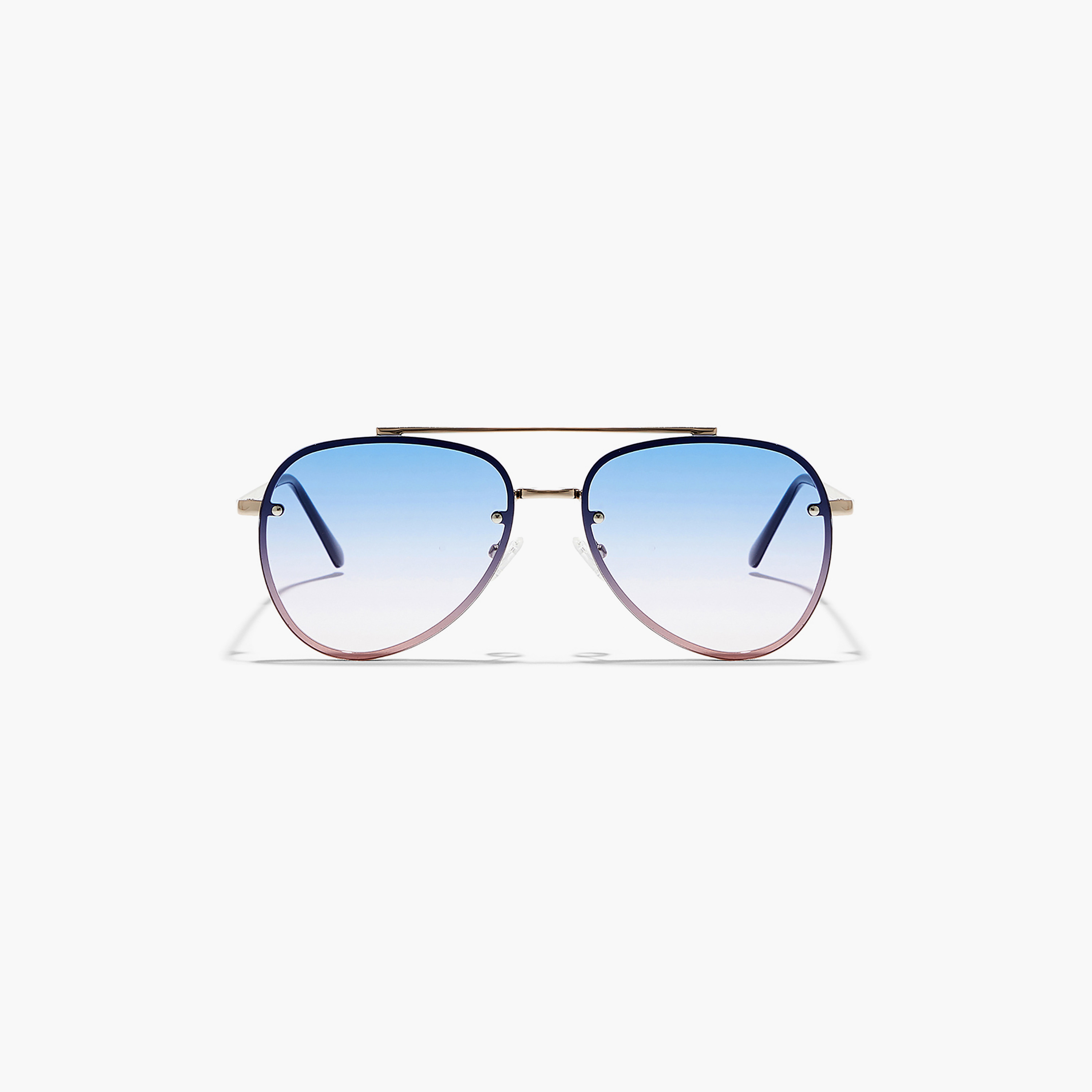 نظارة شمسية زرقاء متدرجة من بلاك أوت جلام مع 61 مم ذات أفياتور -women-sunglasses-image-2