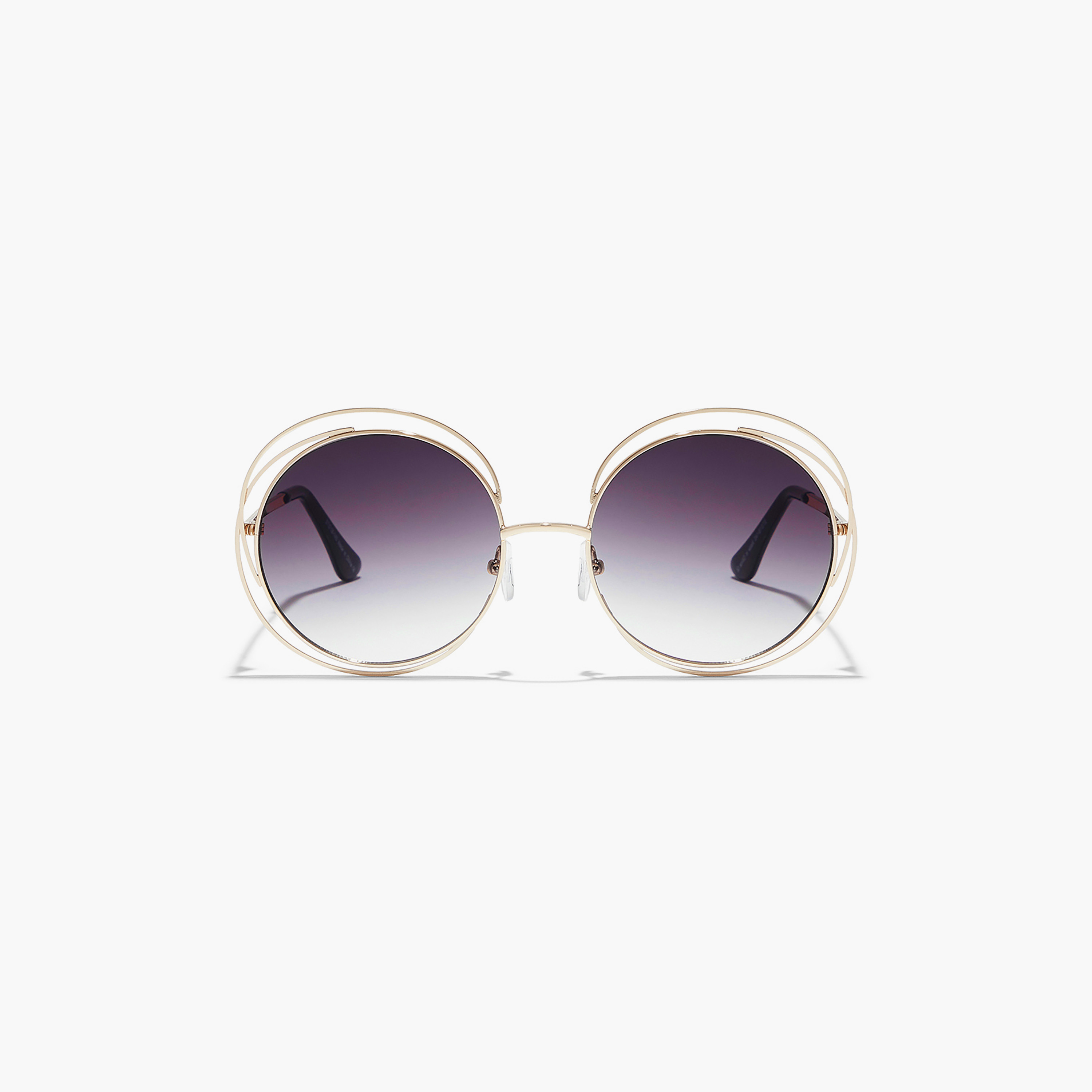 BlackOut AMAYA  Purple 57 mm Round Sunglasses -women-sunglasses-image-2