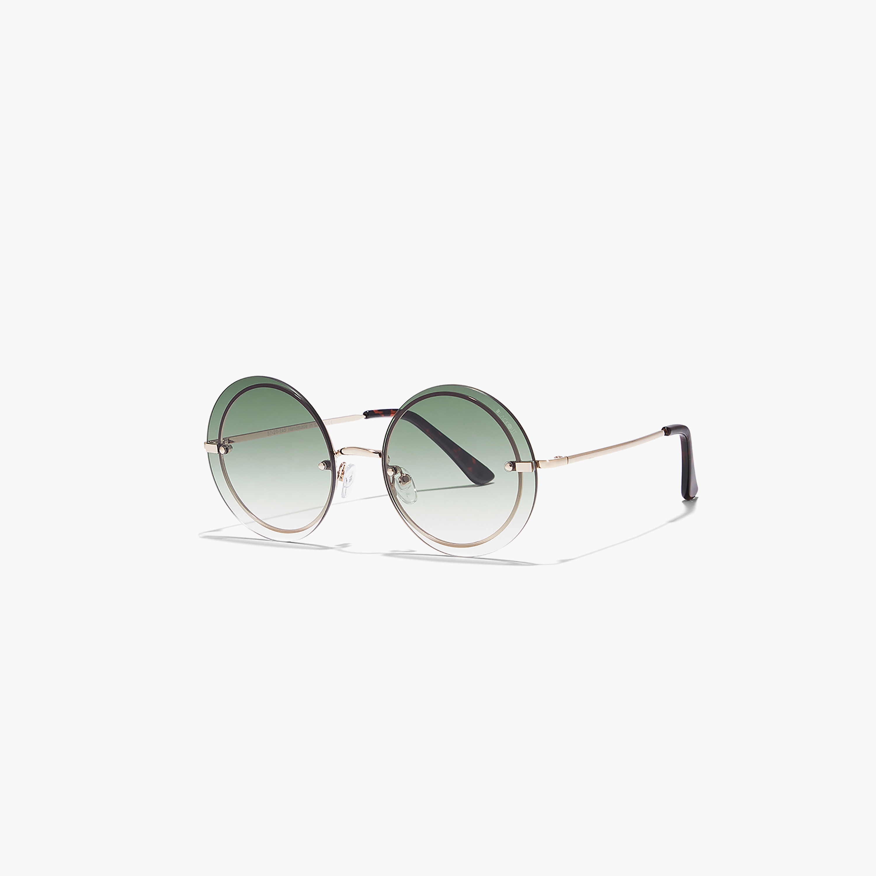 BlackOut COACHELLA  Green 57 mm Round Sunglasses -women-sunglasses-image-1