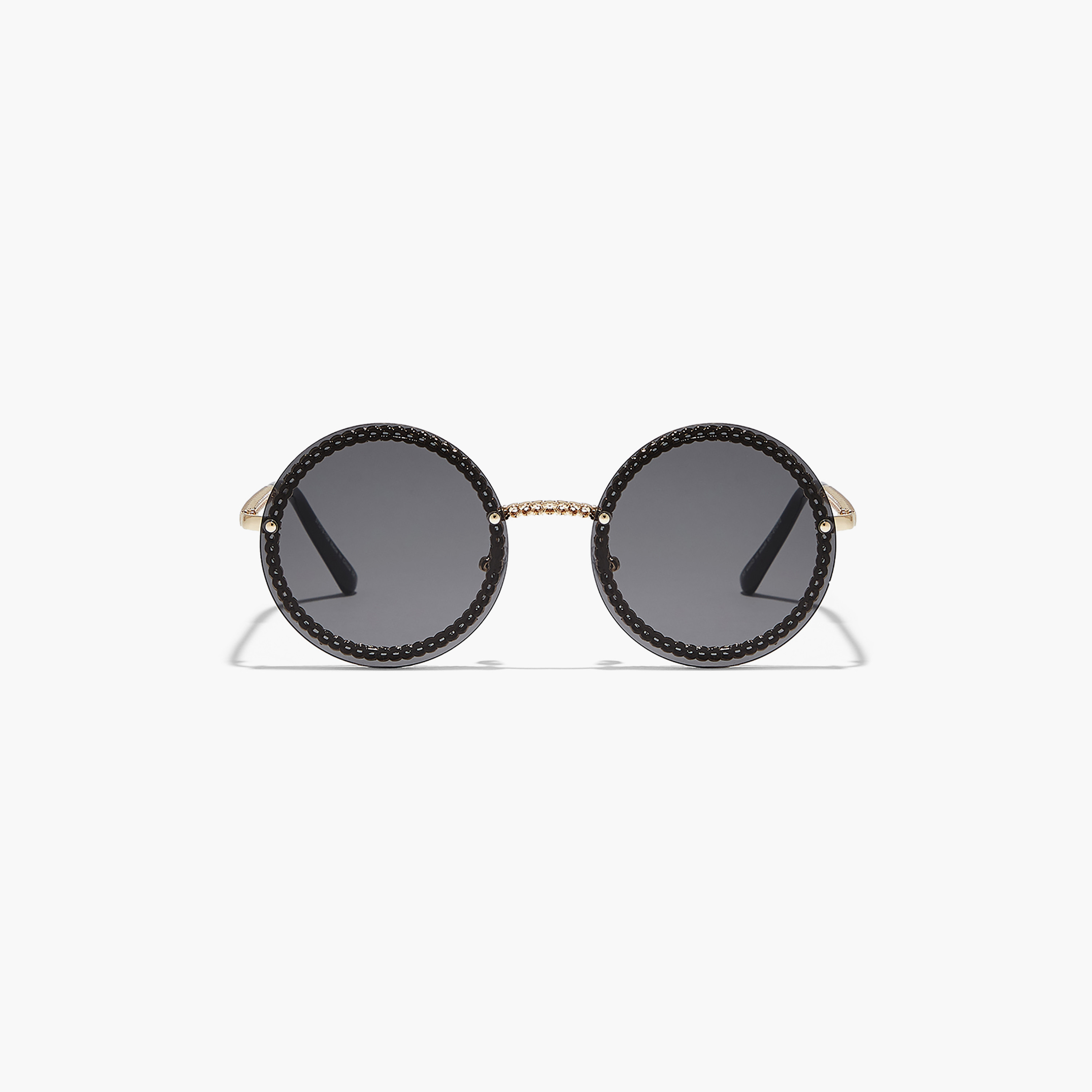نظارة شمسية سوداء ودائرية من بلاك أوت رايز مع 57 مم -women-sunglasses-image-2
