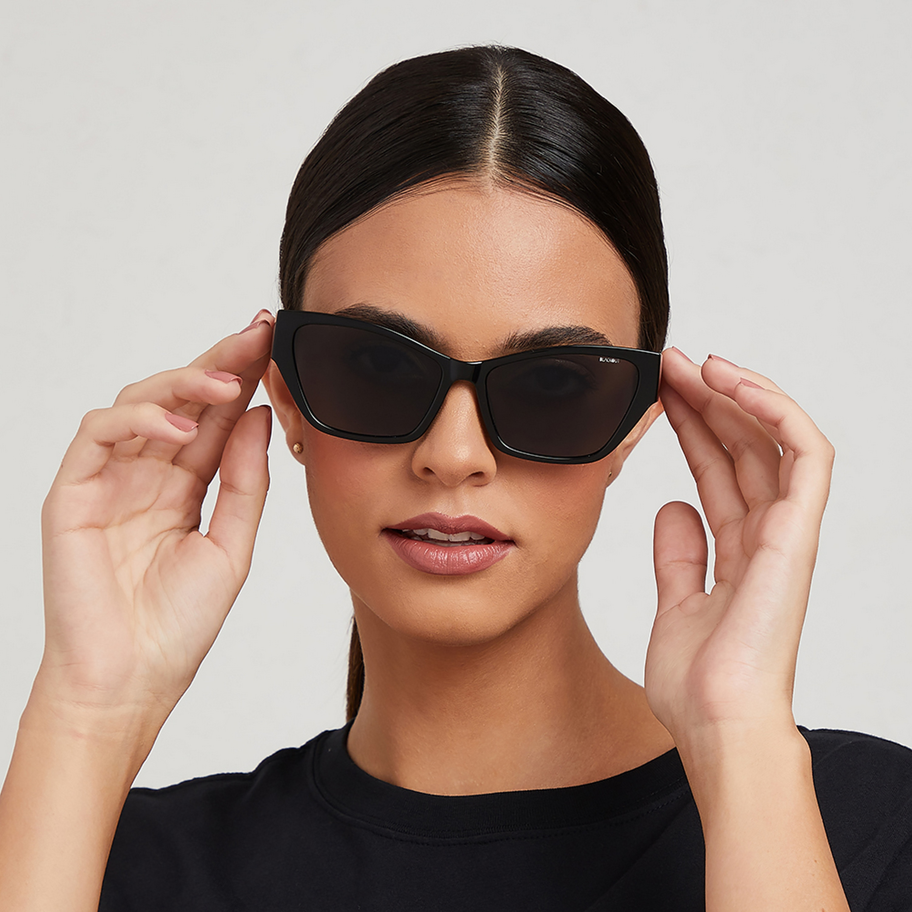 BlackOut KAYLA  Black 58 mm Cat Eye Sunglasses -women-sunglasses-image-4