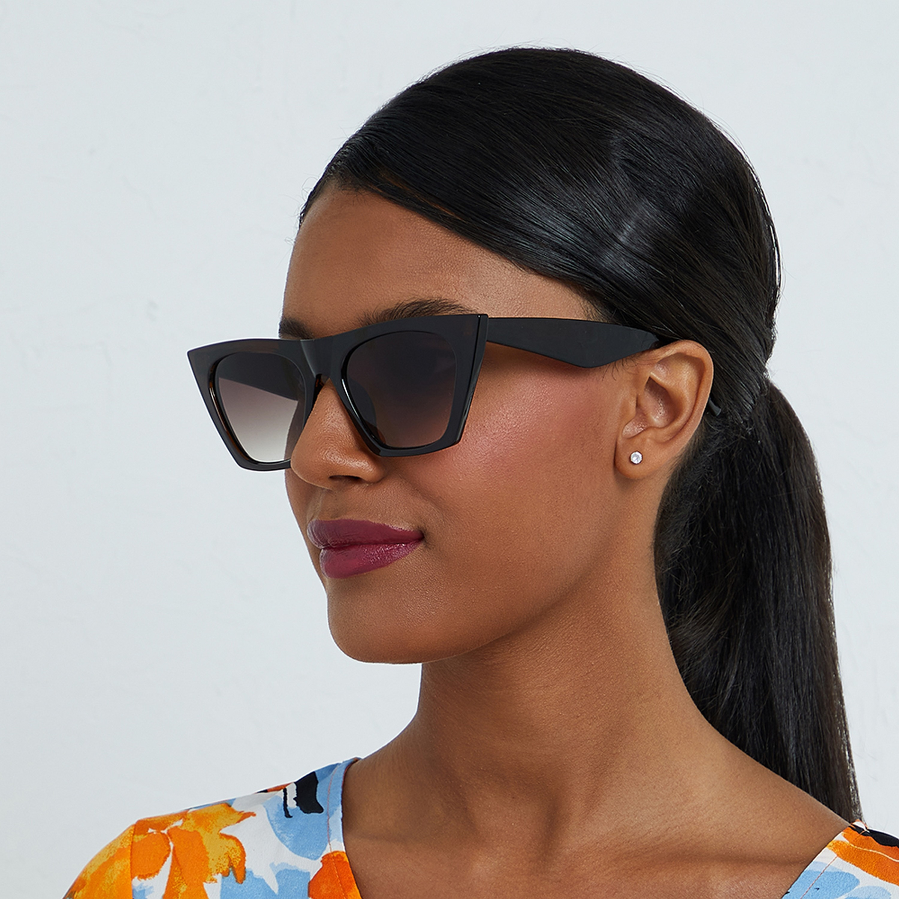 BlackOut LIBERTY  Brown 54 mm Cat Eye Sunglasses -women-sunglasses-image-5