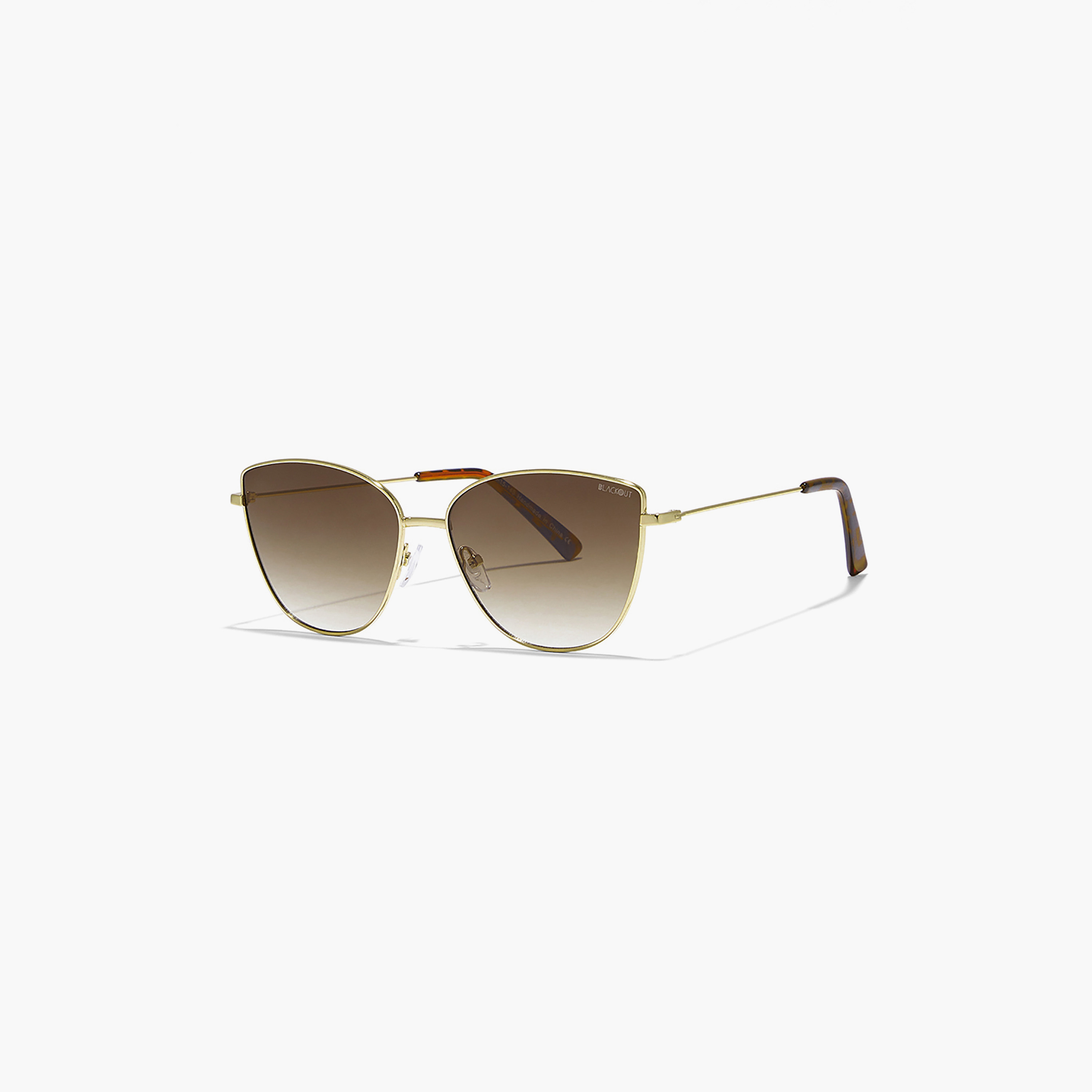 BlackOut CELEB  Brown 59 mm Cat Eye Sunglasses -women-sunglasses-image-1