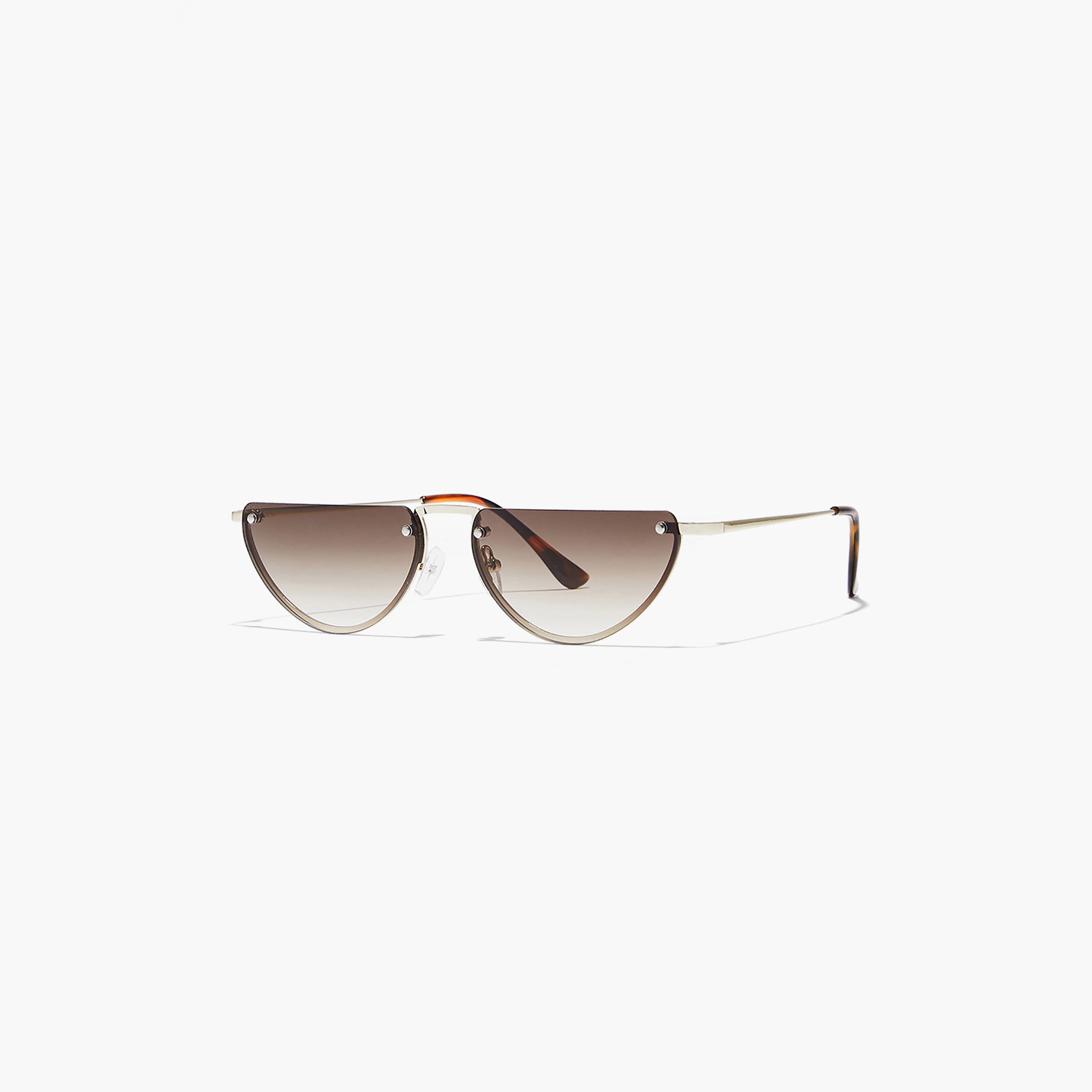 BlackOut DEMI LUNE  Brown 59 mm Cat Eye Sunglasses -women-sunglasses-image-1