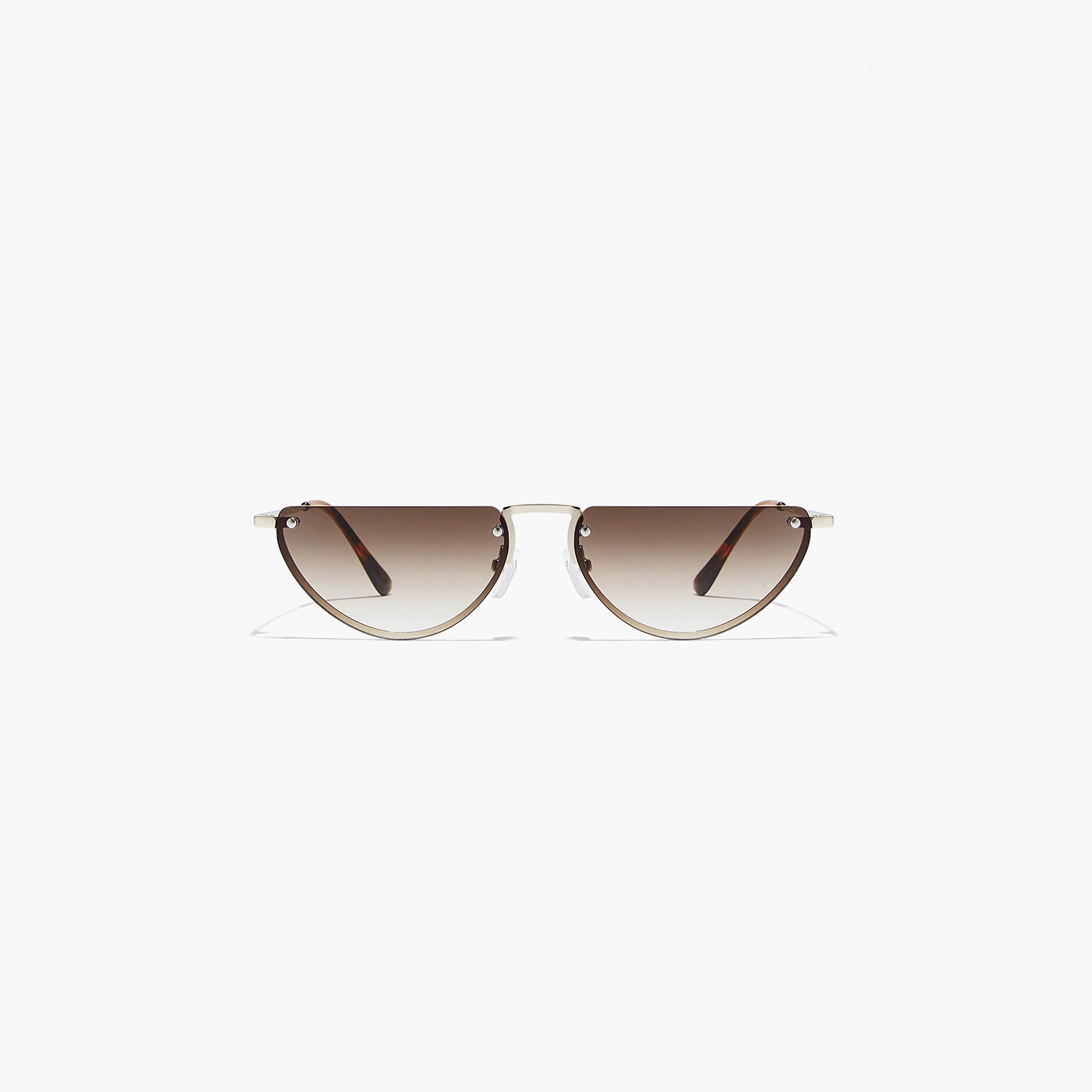 BlackOut DEMI LUNE  Brown 59 mm Cat Eye Sunglasses -women-sunglasses-image-2