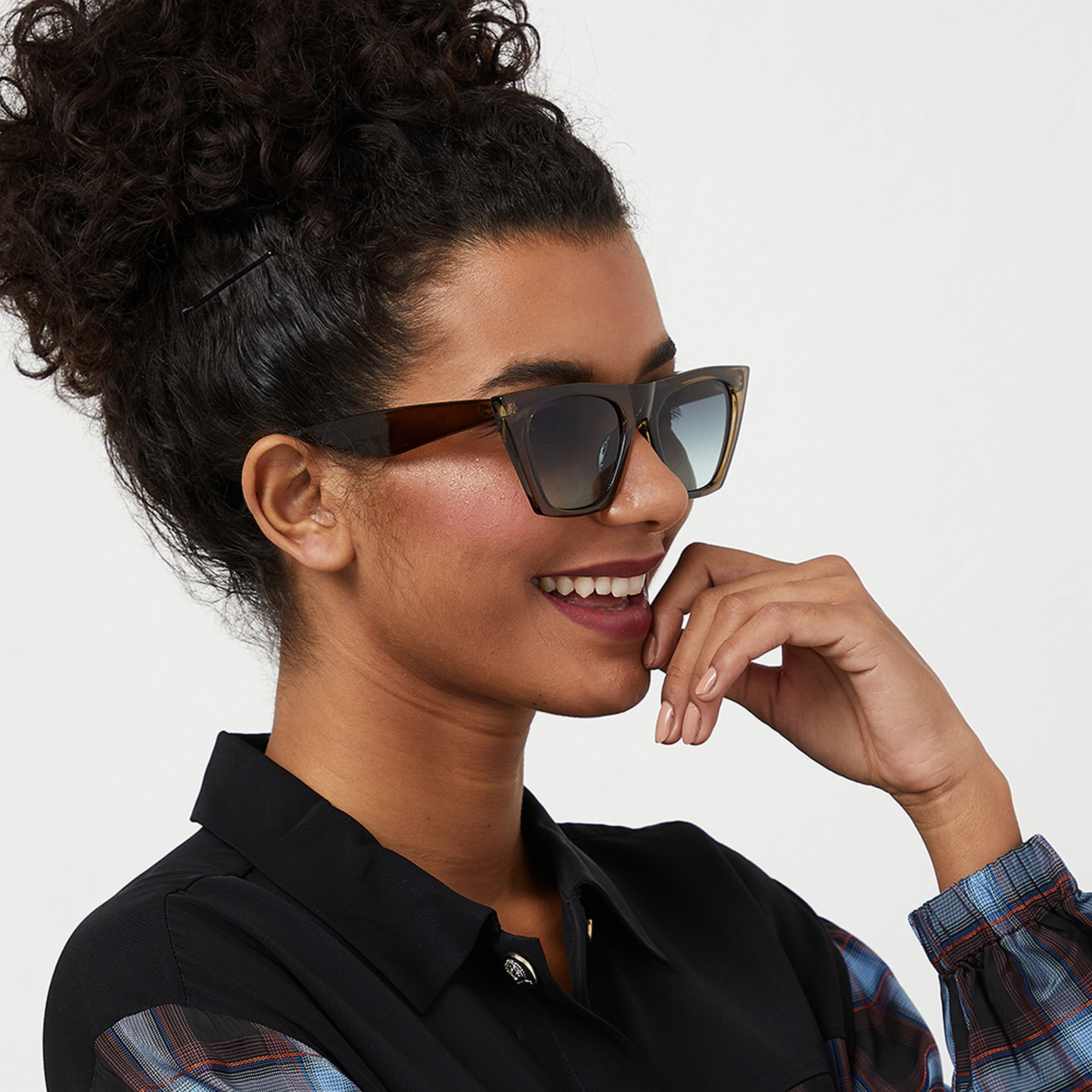 BlackOut LIBERTY  Blue 54 mm Cat Eye Sunglasses -women-sunglasses-image-5
