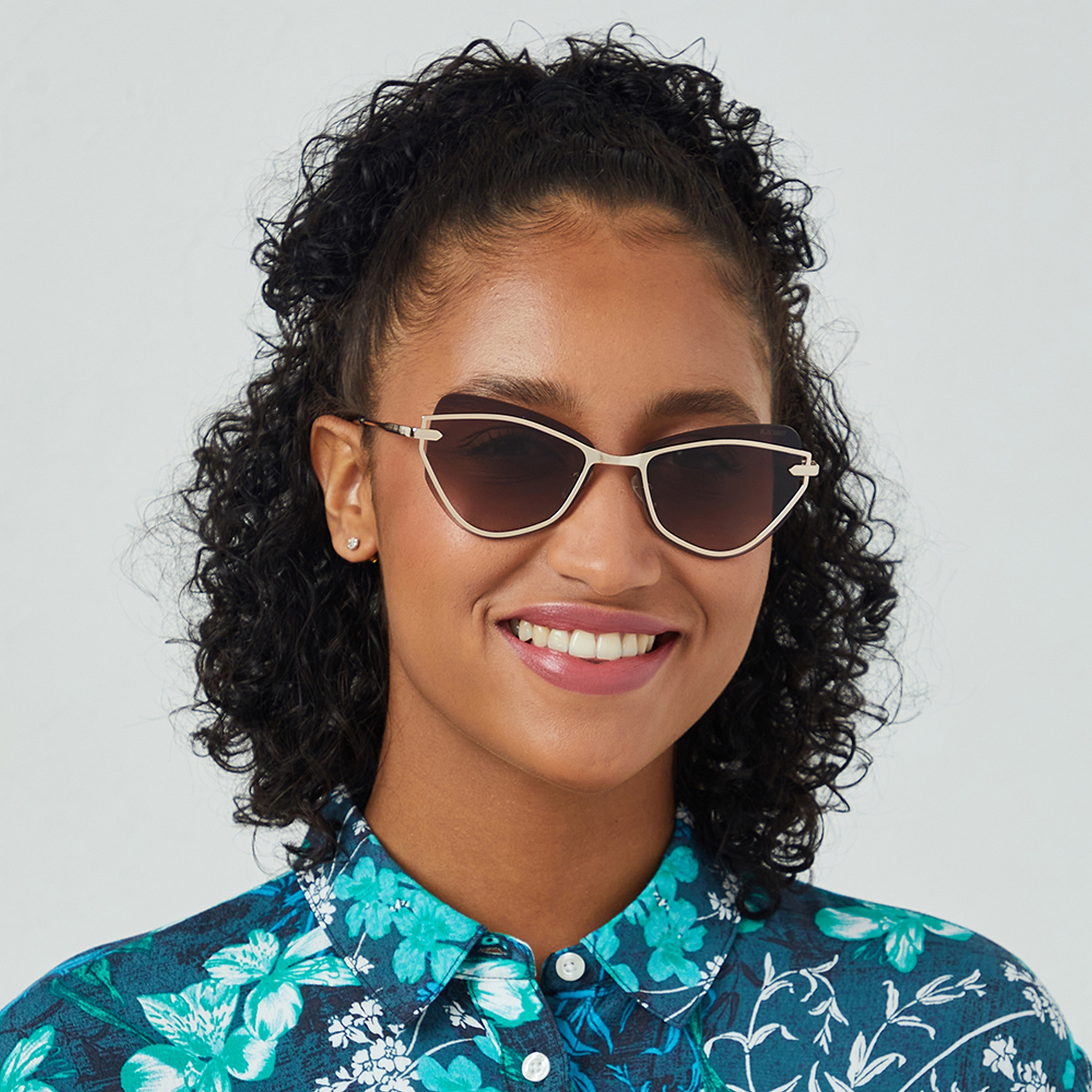 BlackOut TWILIGHT  Brown 58 mm Cat Eye Sunglasses-women-sunglasses-image-4