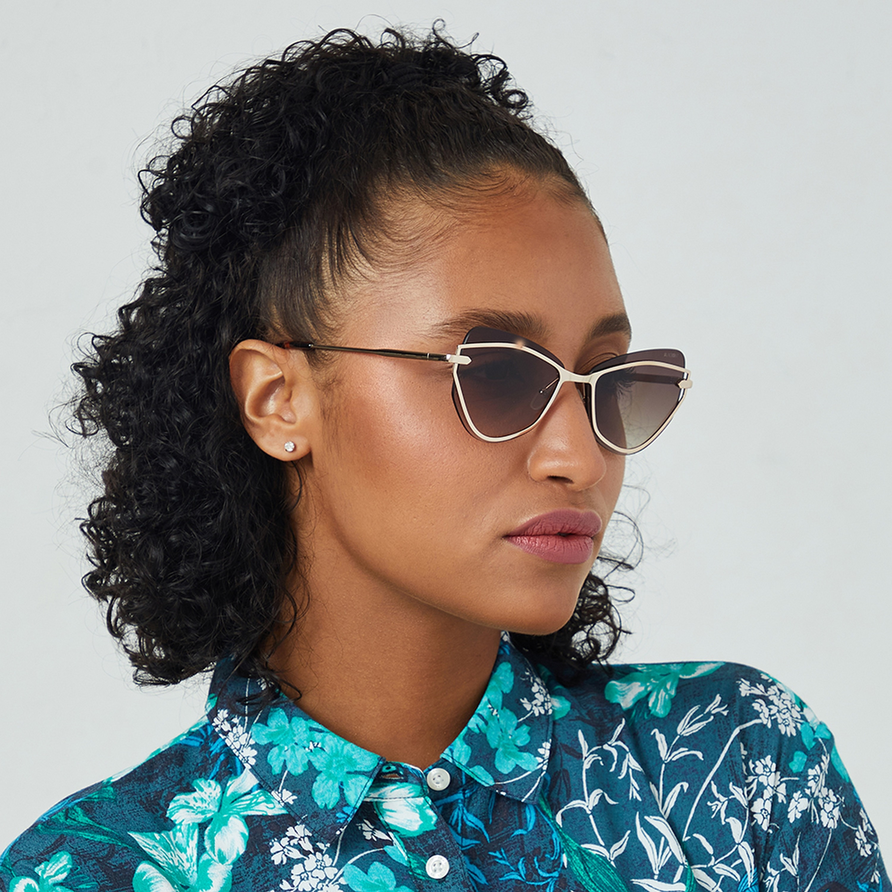 BlackOut TWILIGHT  Brown 58 mm Cat Eye Sunglasses-women-sunglasses-image-5
