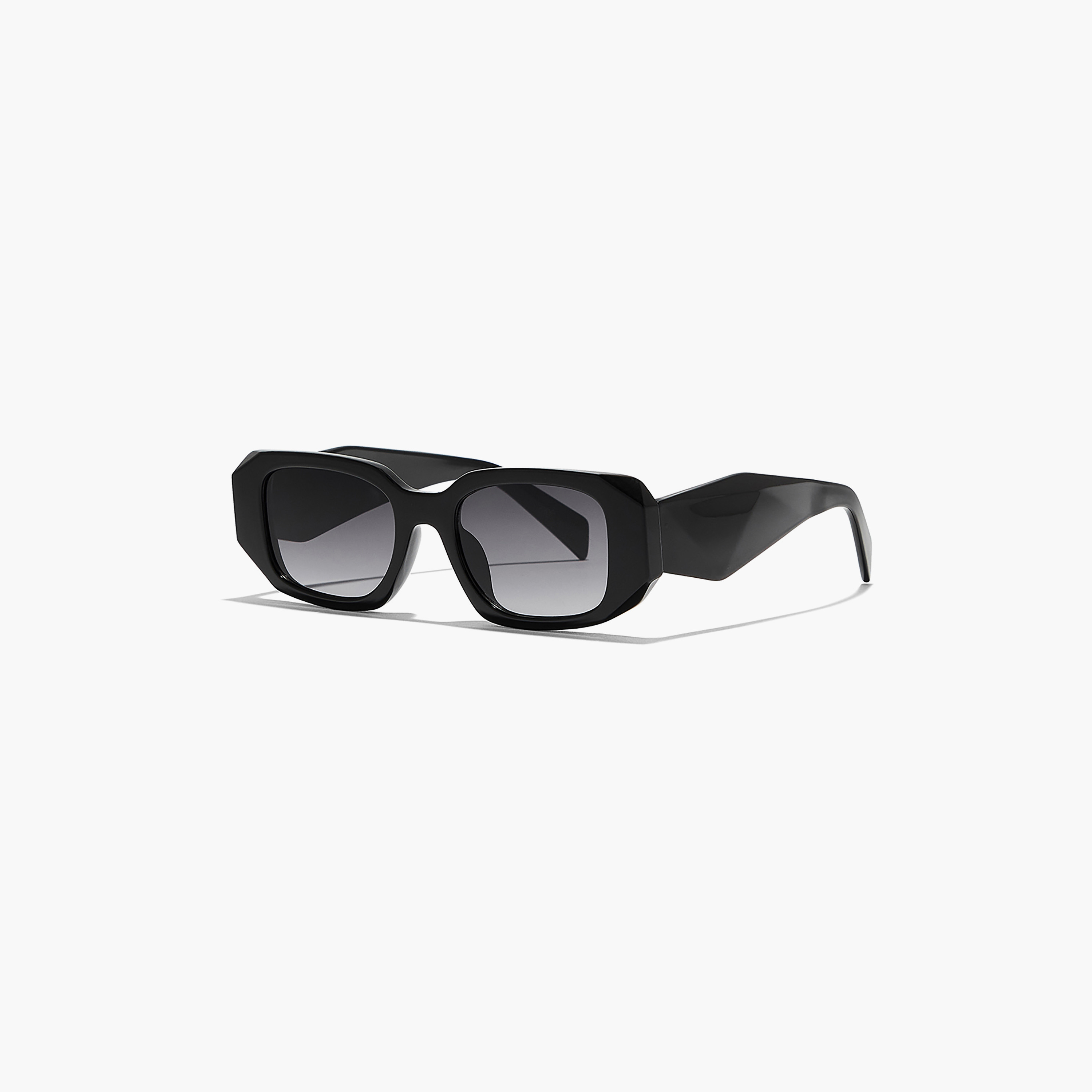 نظارة شمسية مستطيلة سوداء من بلاك أوت دلتا مع 52 مم -women-sunglasses-image-1