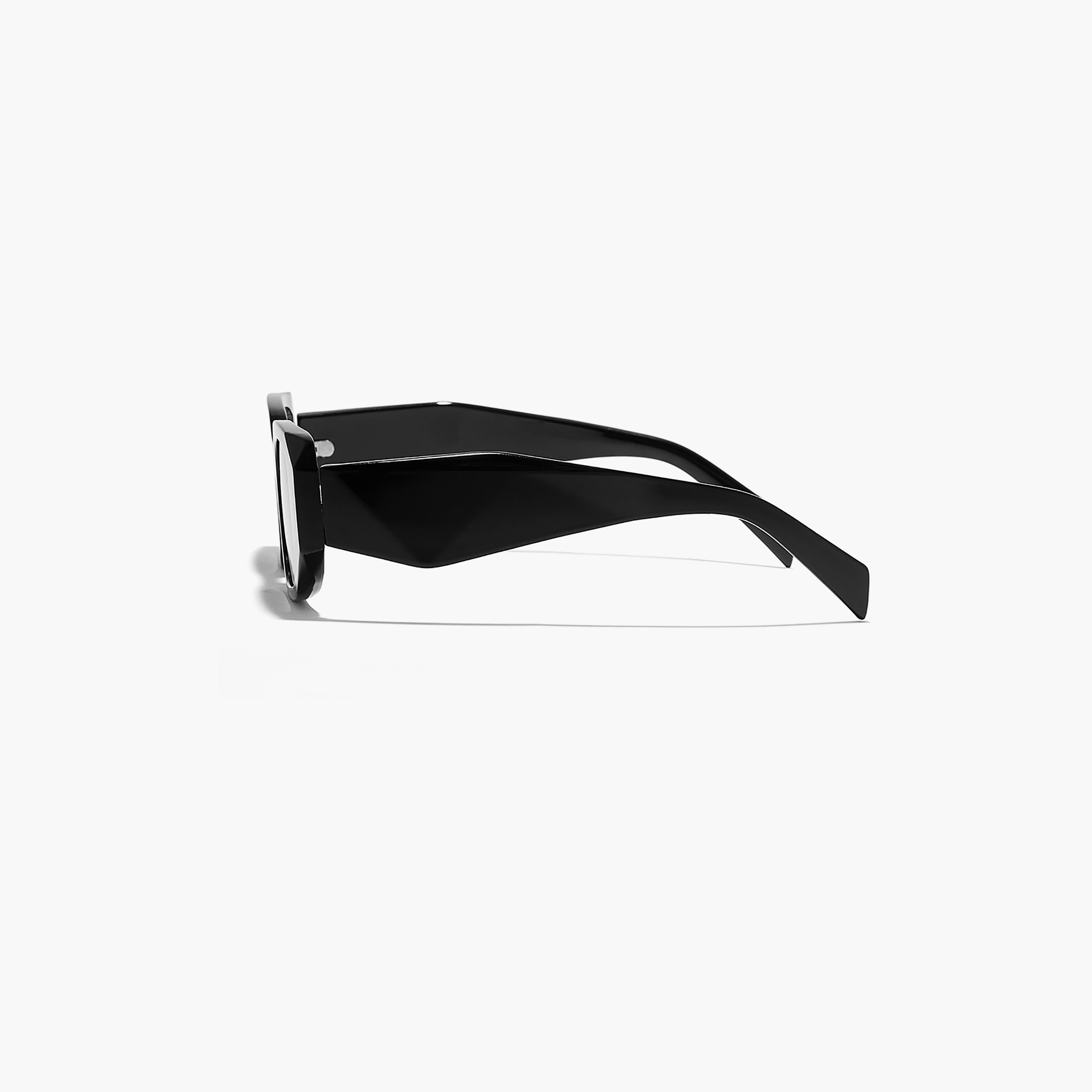 BlackOut DELTA  Black 52 mm Rectangle Sunglasses -women-sunglasses-image-4