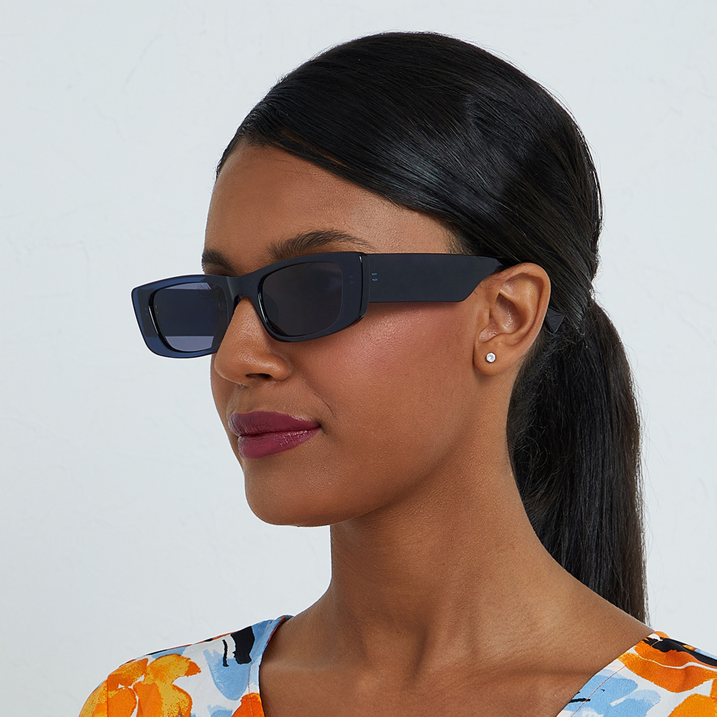 BlackOut MANHATTAN  Blue 52 mm Rectangle Sunglasses -women-sunglasses-image-5