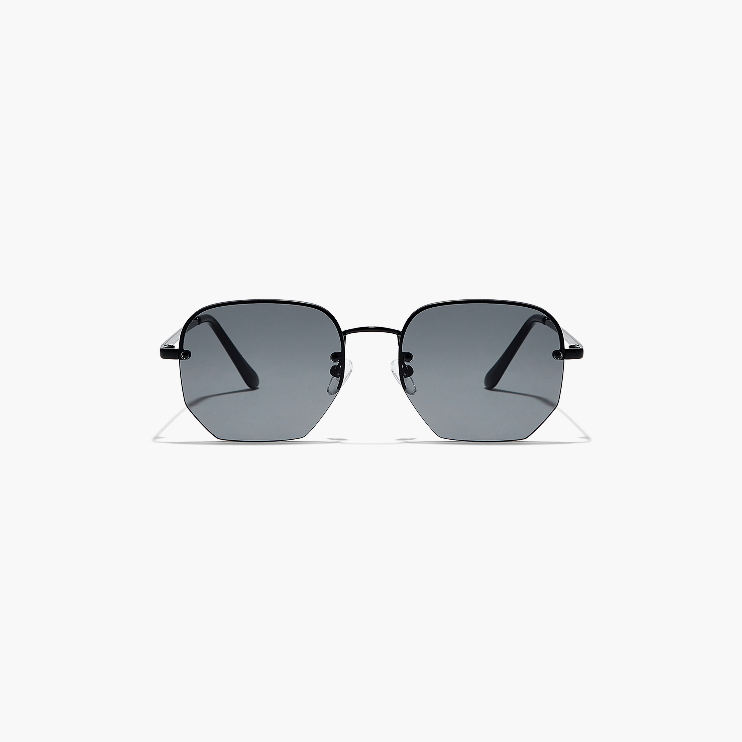 نظارة شمسية سوداء هندسية مع 57 مم من بلاك أوت نينا -women-sunglasses-image-2