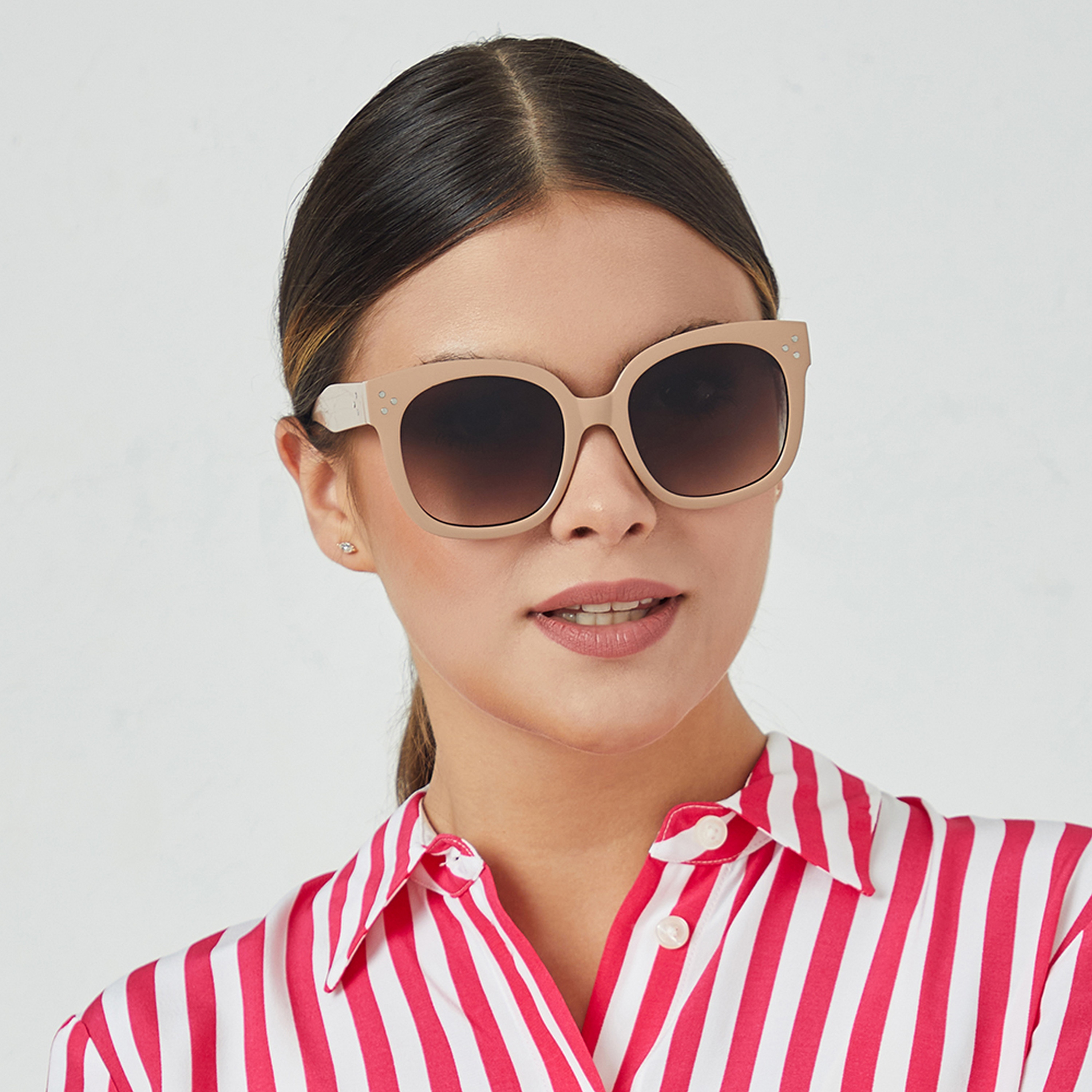 BlackOut VEXI  Brown 54 mm Round Sunglasses -women-sunglasses-image-4