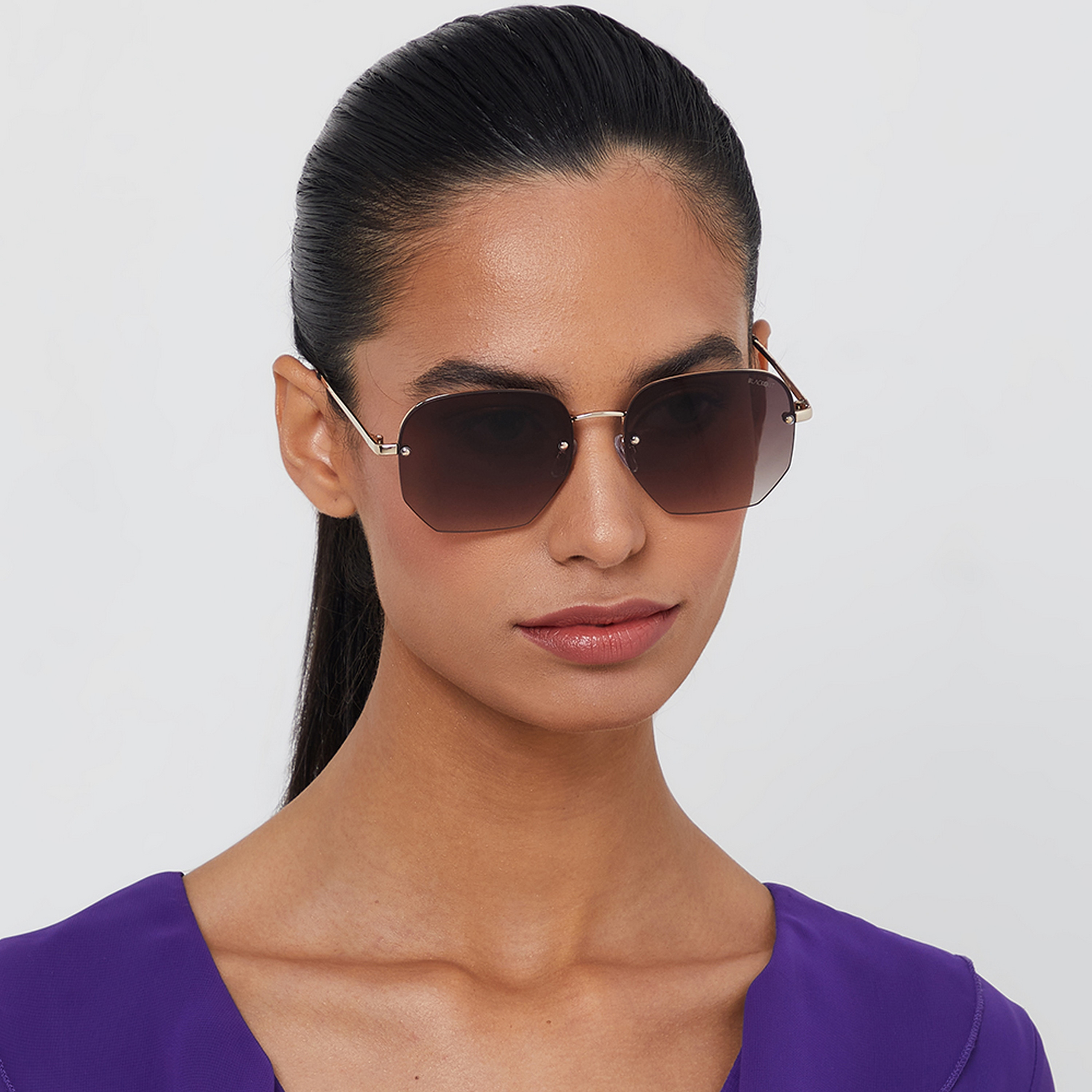 نظارة شمسية بتصميم هندسي بني من بلاك أوت نينا مع 57 مم -women-sunglasses-image-4