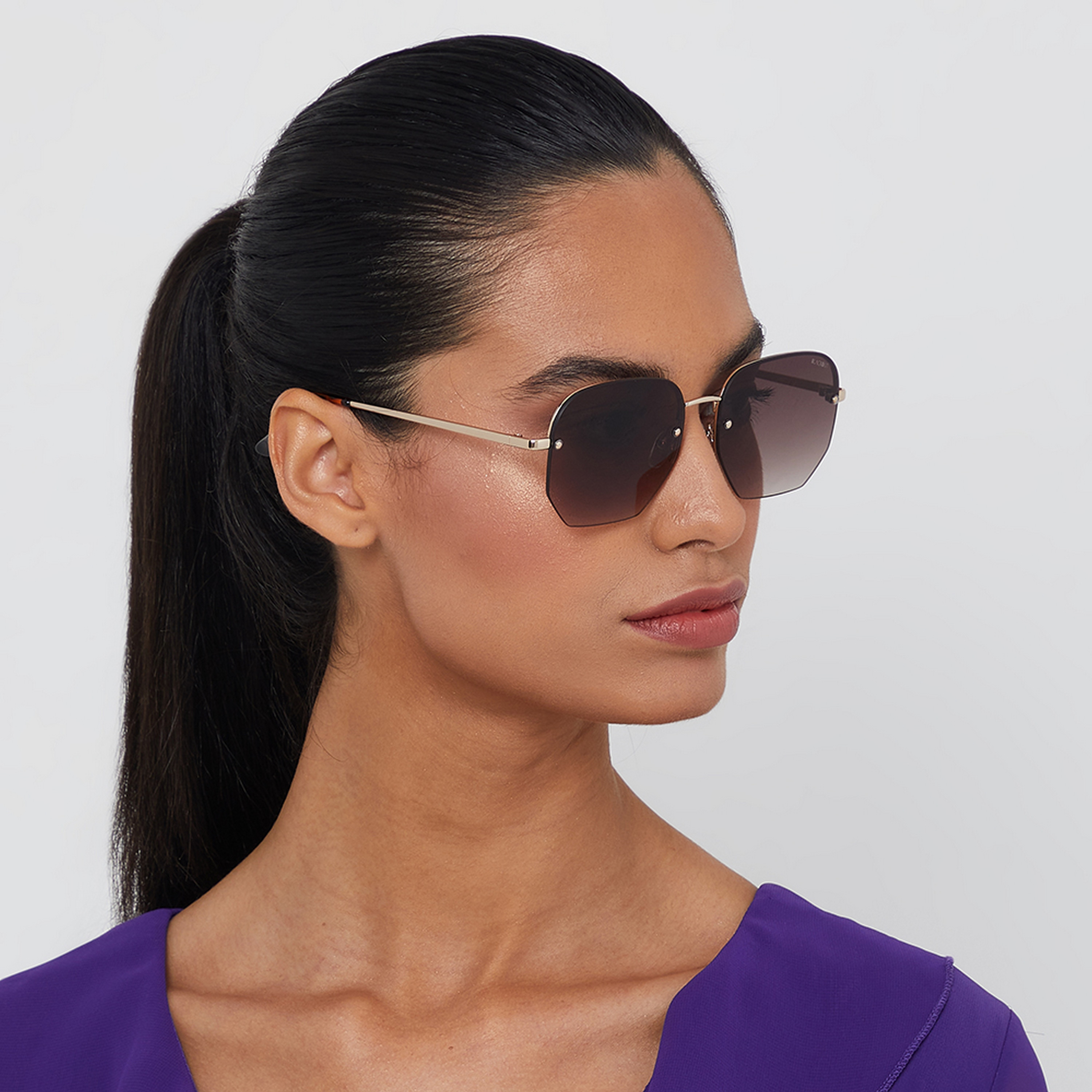 نظارة شمسية بتصميم هندسي بني من بلاك أوت نينا مع 57 مم -women-sunglasses-image-5